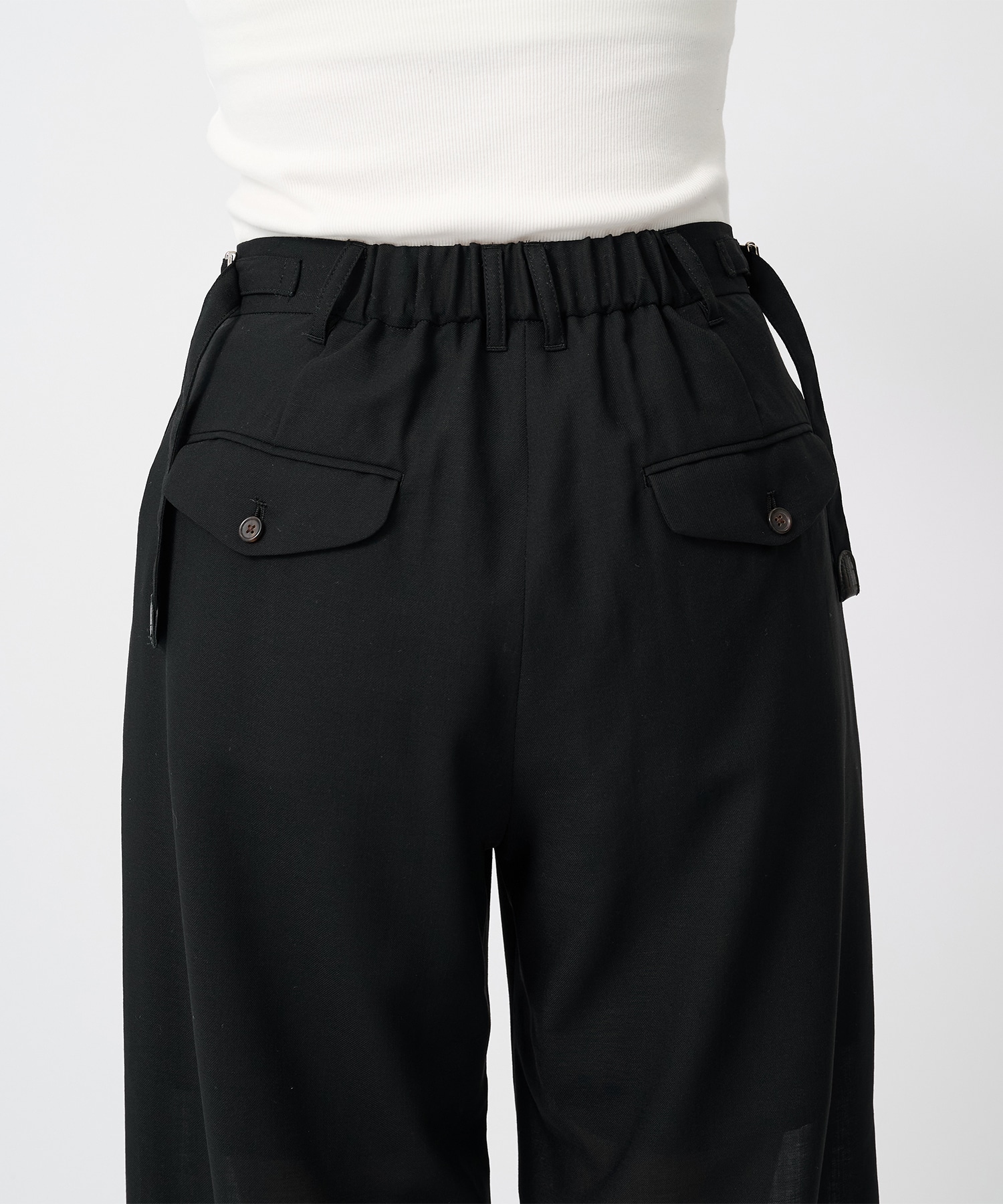 Waist Design Wide Pants THE TOKYO
