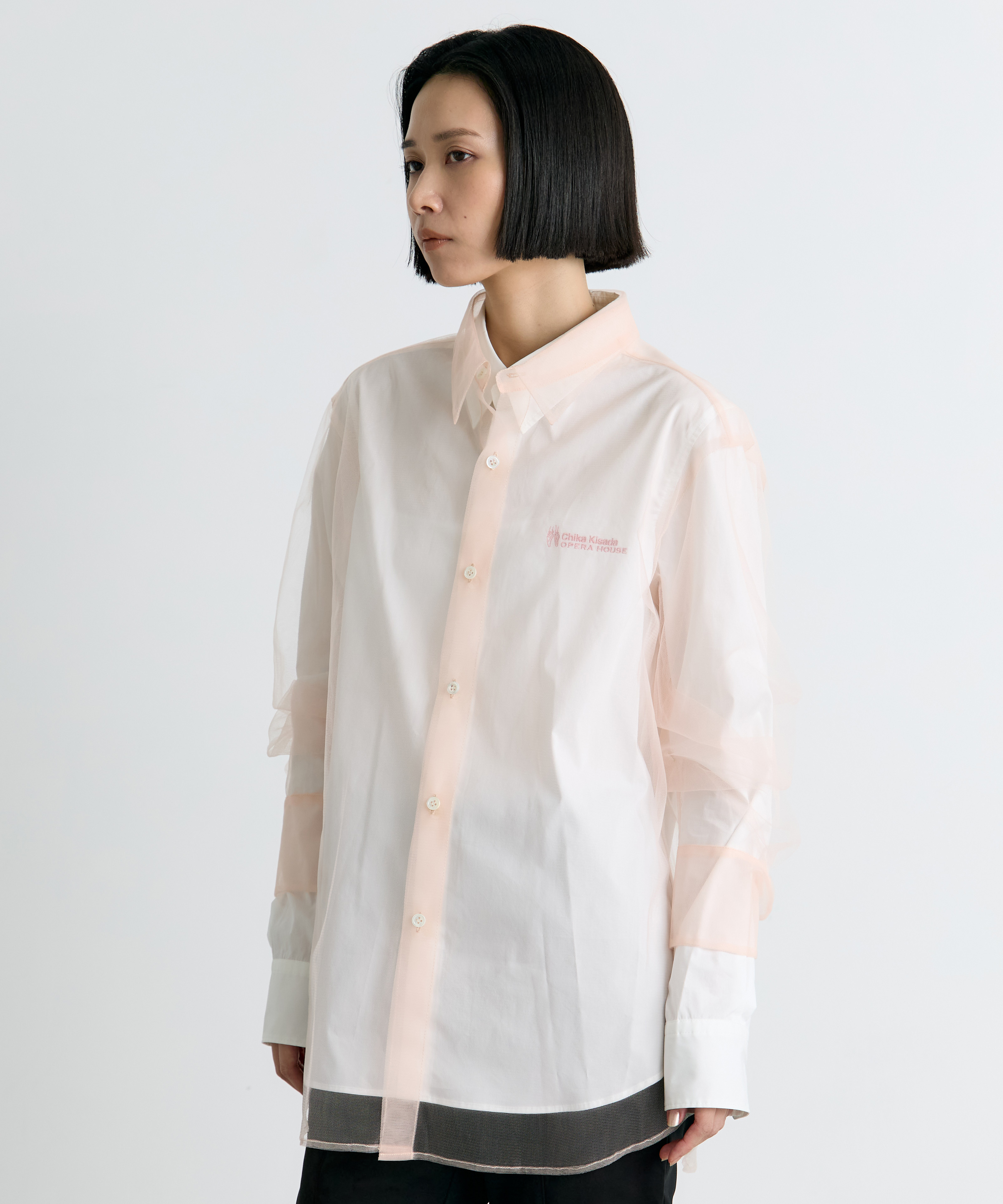 別注 Tulle Shirt Chika Kisada