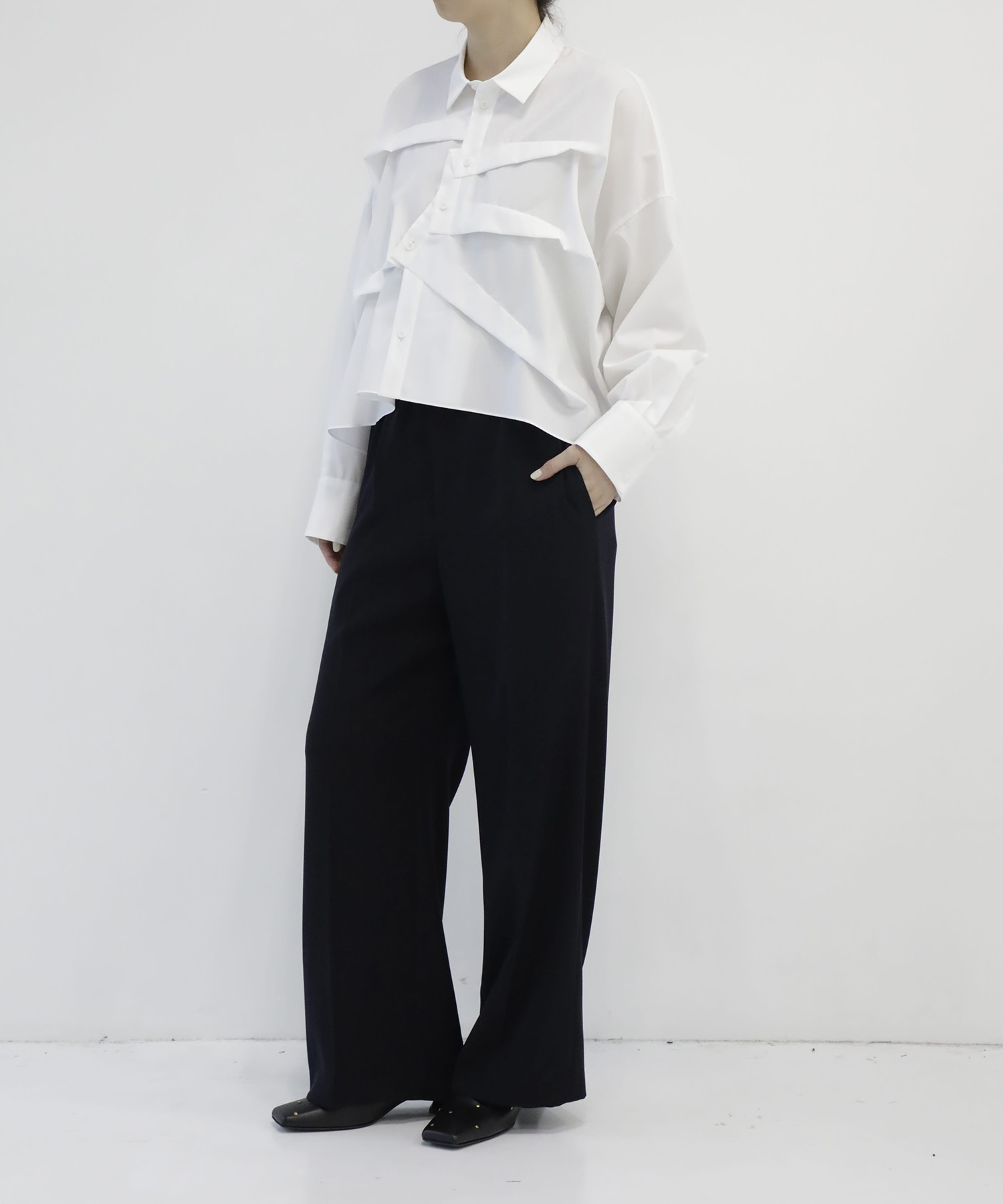 TUCK WIDE SHIRT ENFOLD