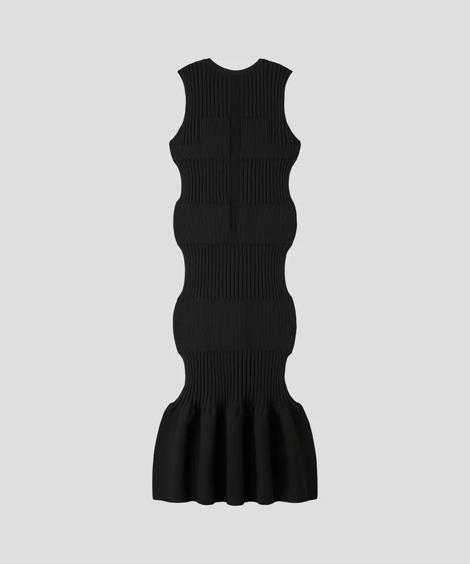FLUTED SLEEVELESS MERMAID DRESS CFCL