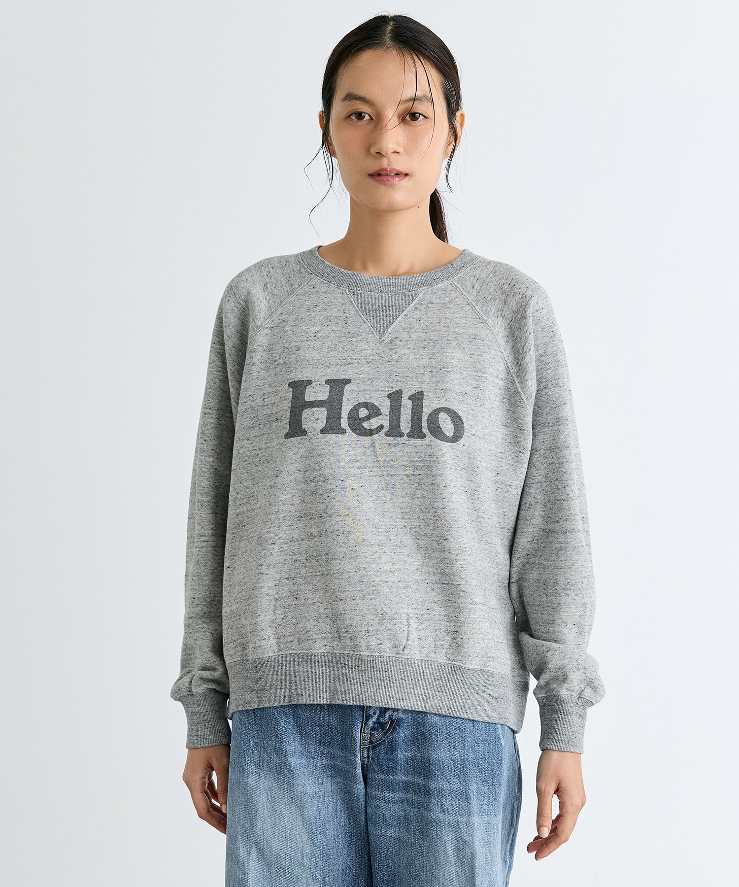 HELLO SWEAT L/S URAKE MADISONBLUE