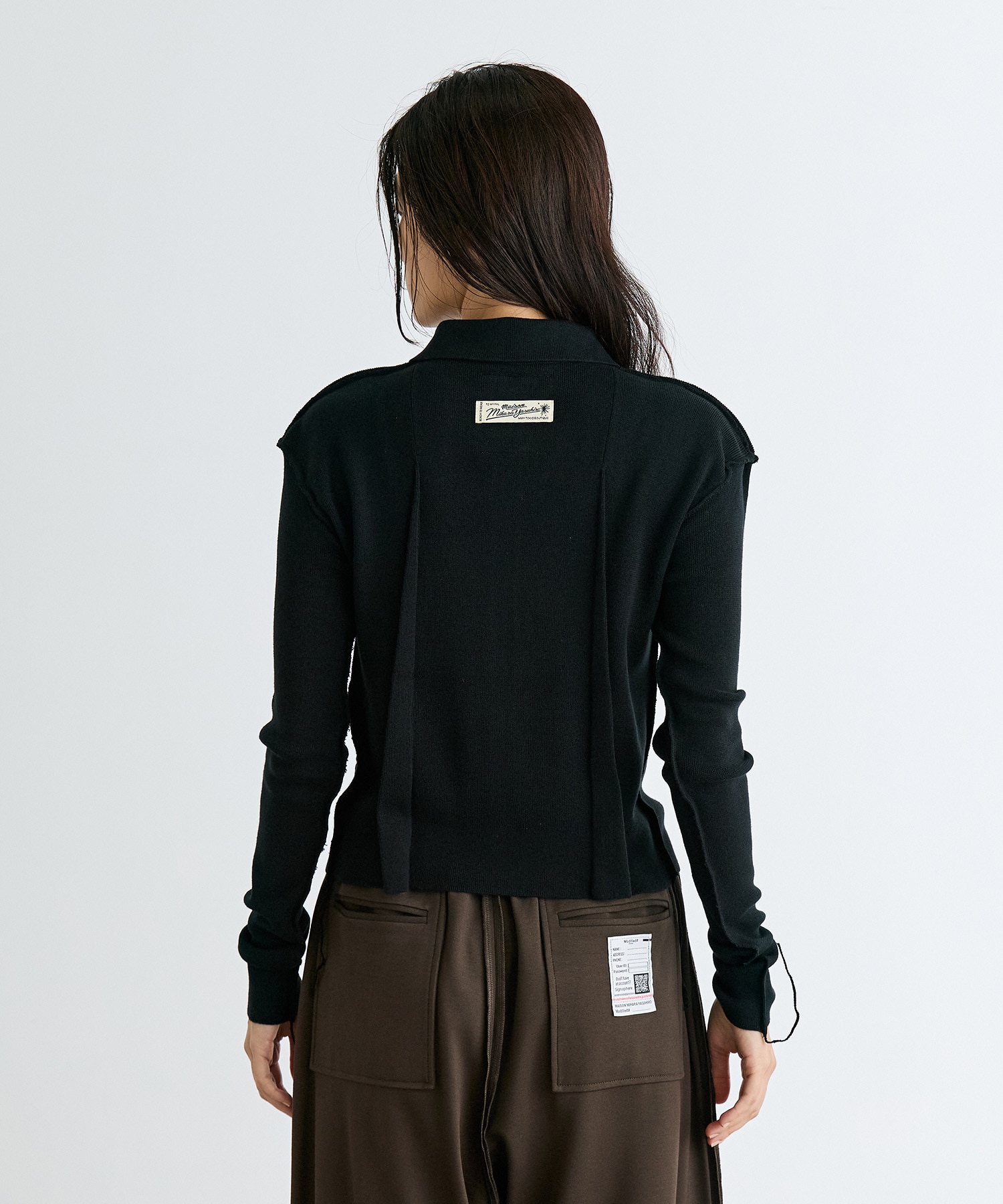 INSIDE OUT KNIT CARDIGAN Maison MIHARA YASUHIRO