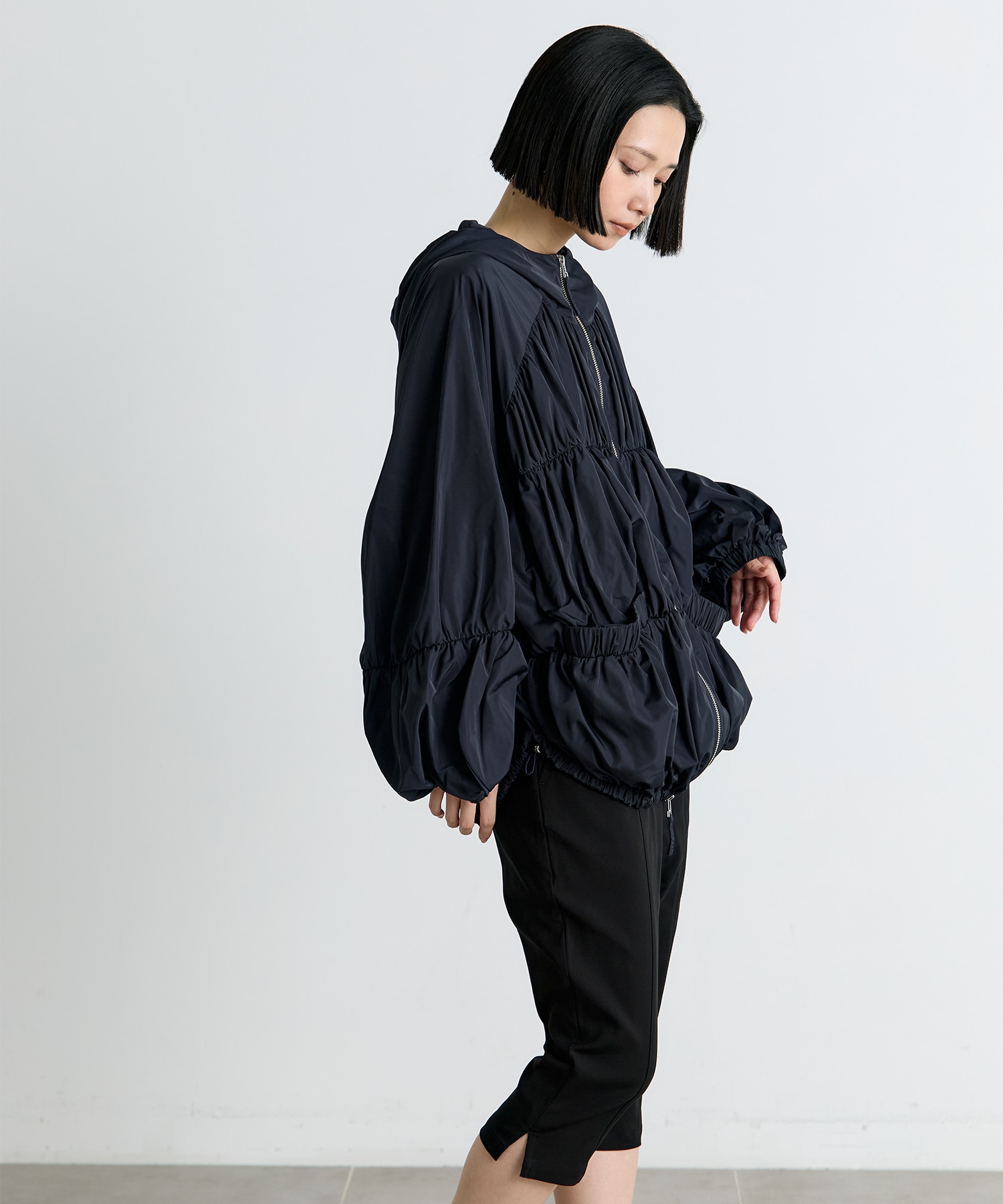 RAIN-CLOUD BLOUSON ENFOLD
