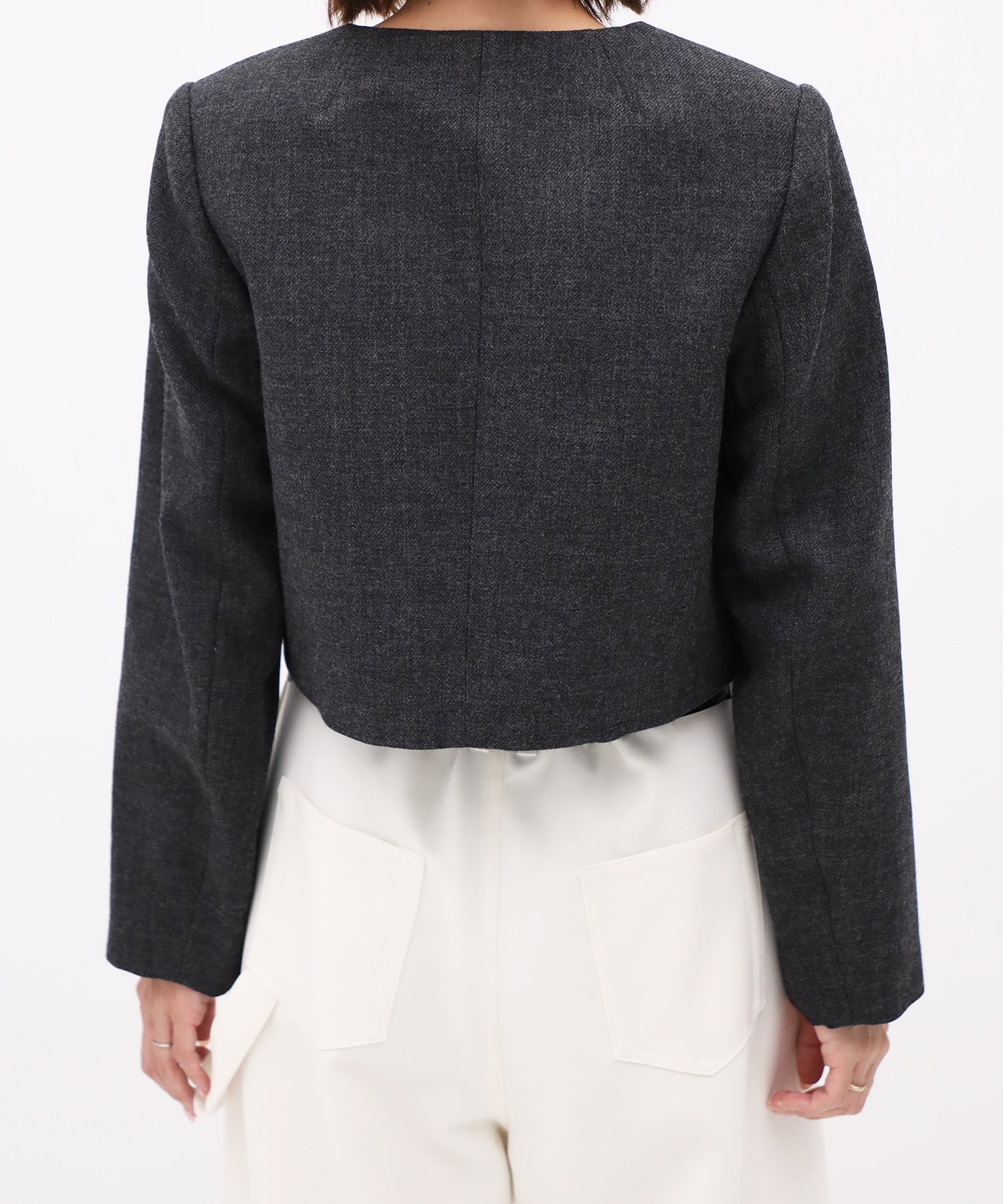 Wool Boxy Jacket CITY TOKYO