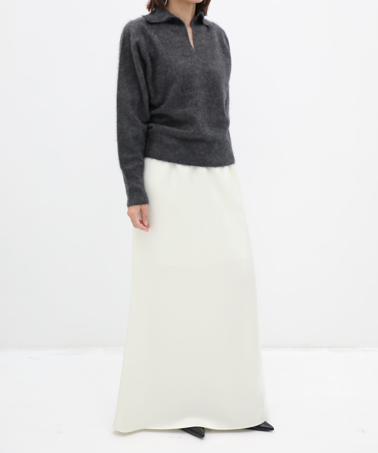 ROYAL CASHMERE FUR SKIPPER POLO ATON