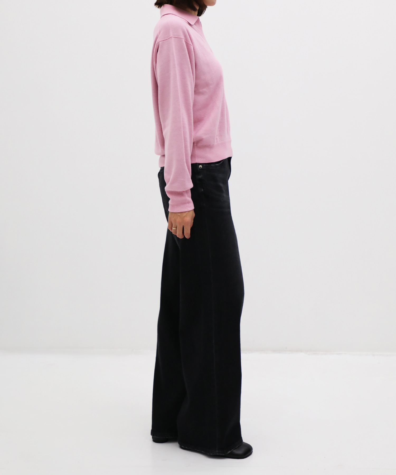 CASHMERE/SILK REVERSIBLE SKIPPER PULLOVER THE TOKYO