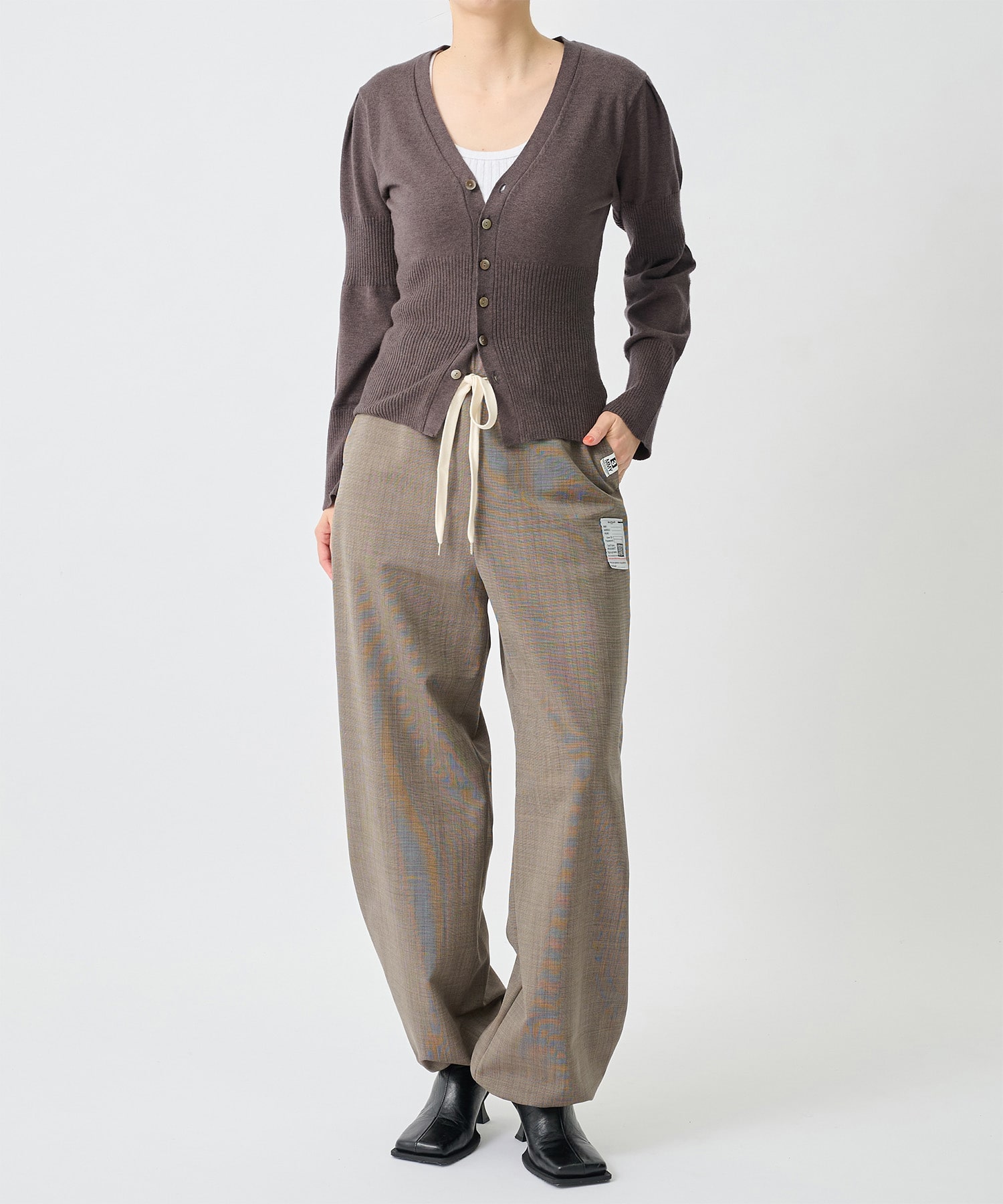 WOOL EASY TROUSERS Maison MIHARA YASUHIRO