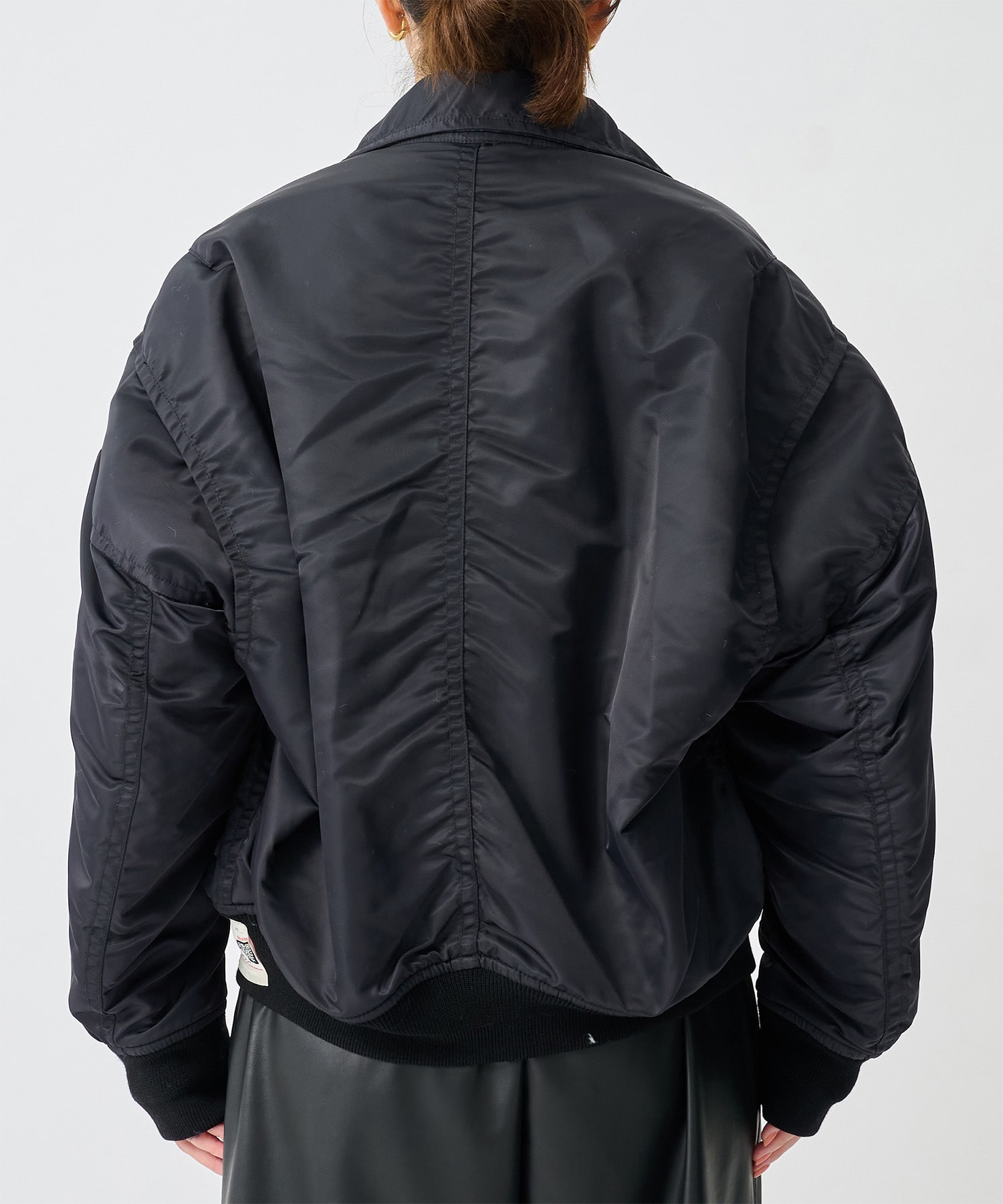LAYERED BOMBER JACKET Maison MIHARA YASUHIRO