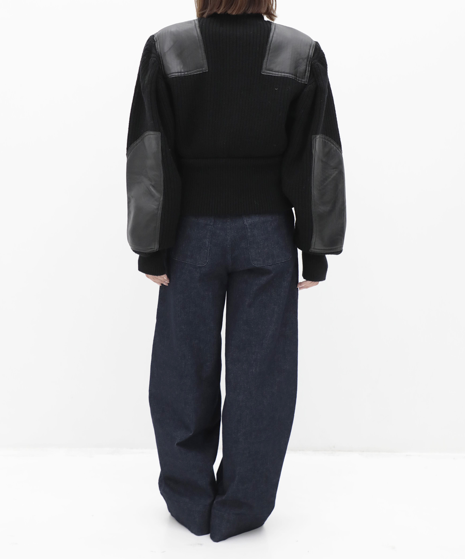 Balloon-Sleeve Driver Knit KEISUKEYOSHIDA
