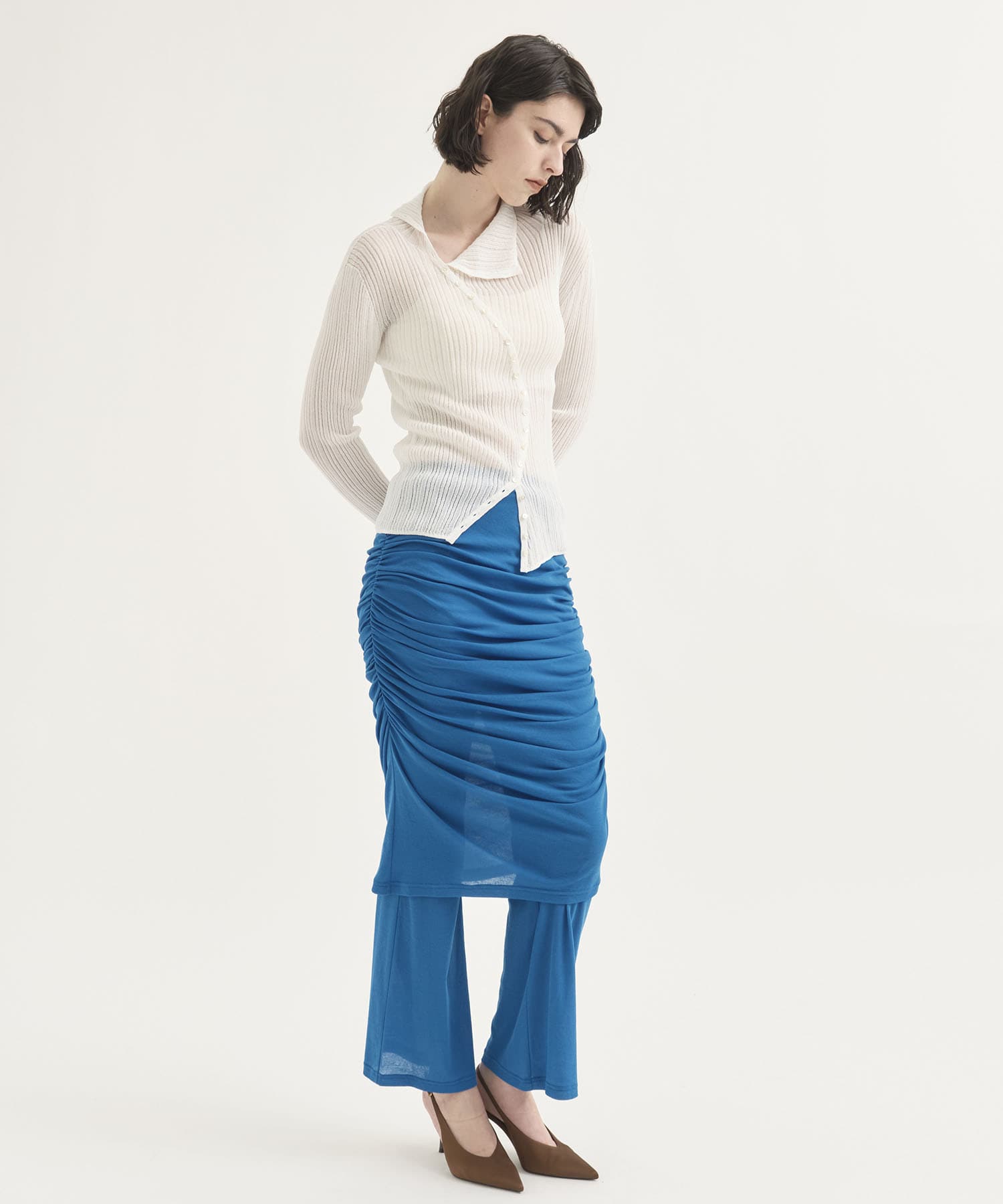 Sheer Rib Knit RITAN