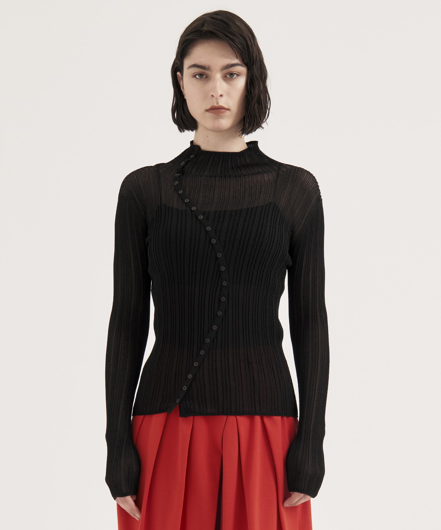Sheer Rib Knit RITAN