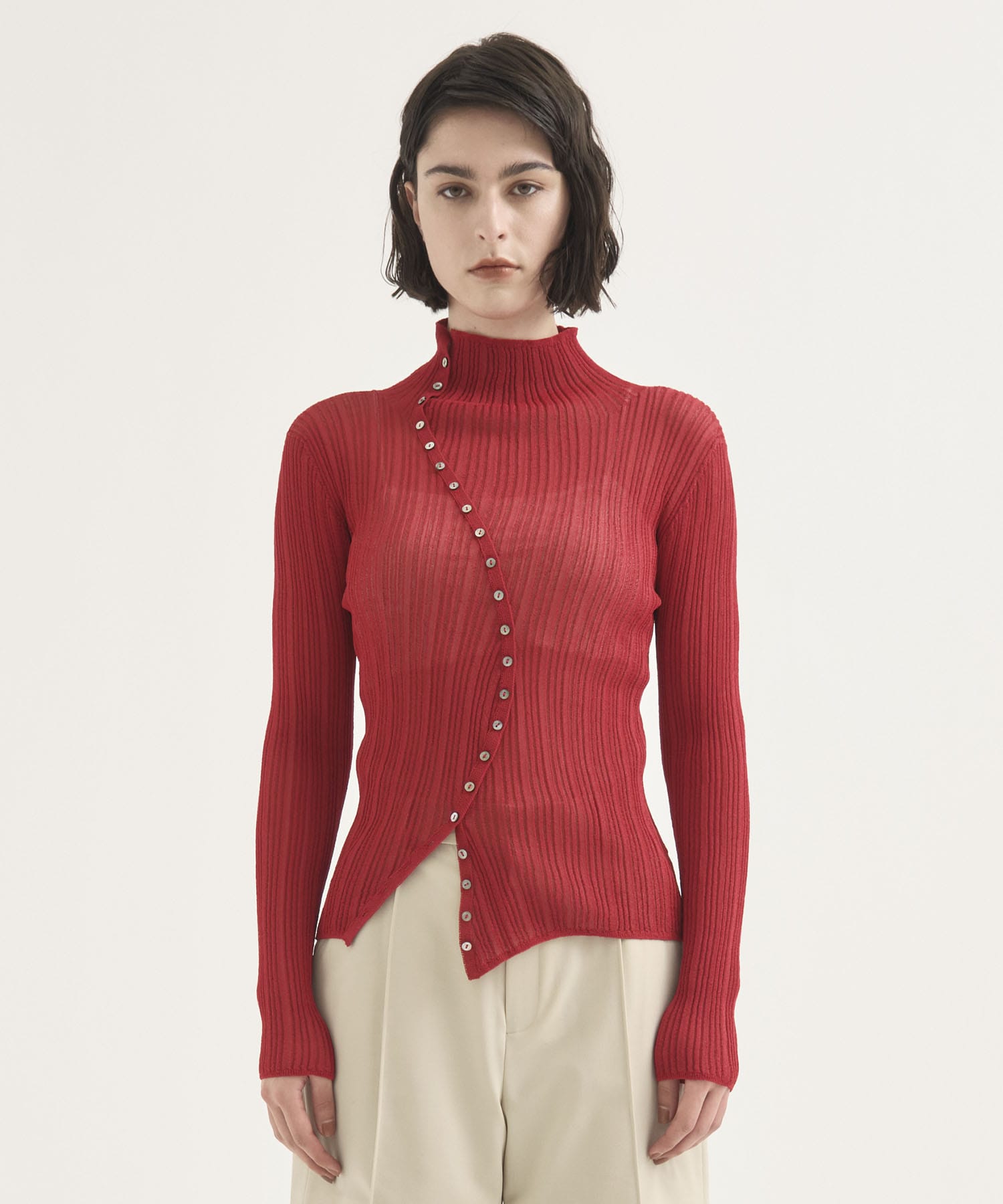 Sheer Rib Knit RITAN