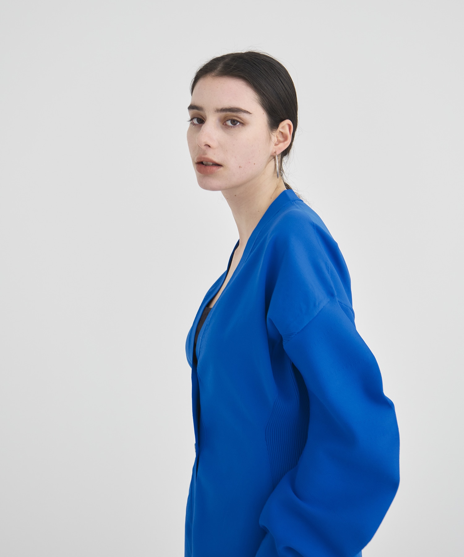 Arch Sleeve Knit Cardigan RITAN
