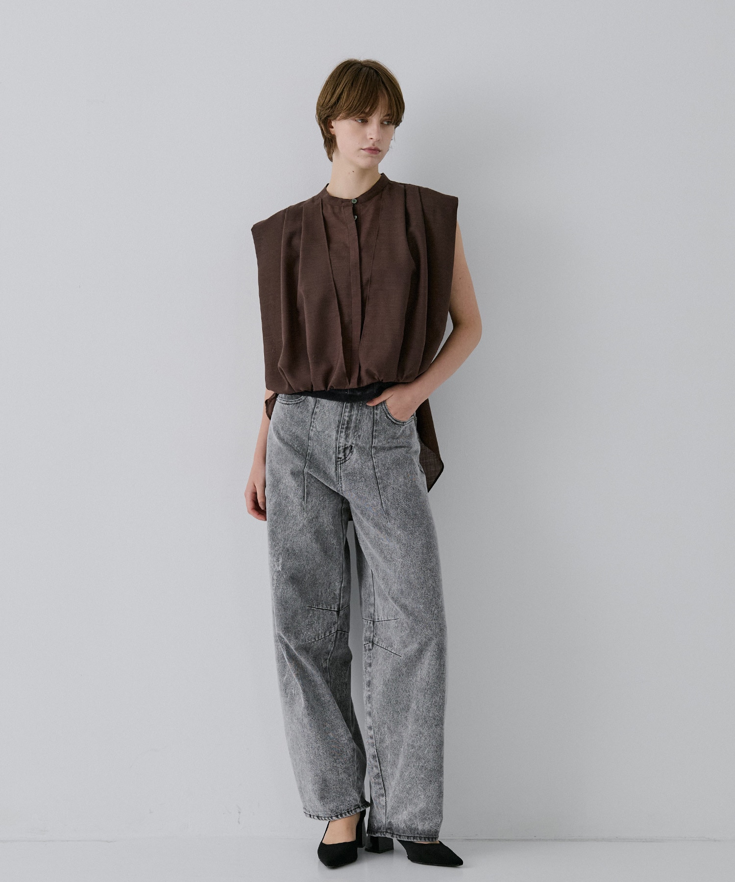 Curve Denim Pants RITAN