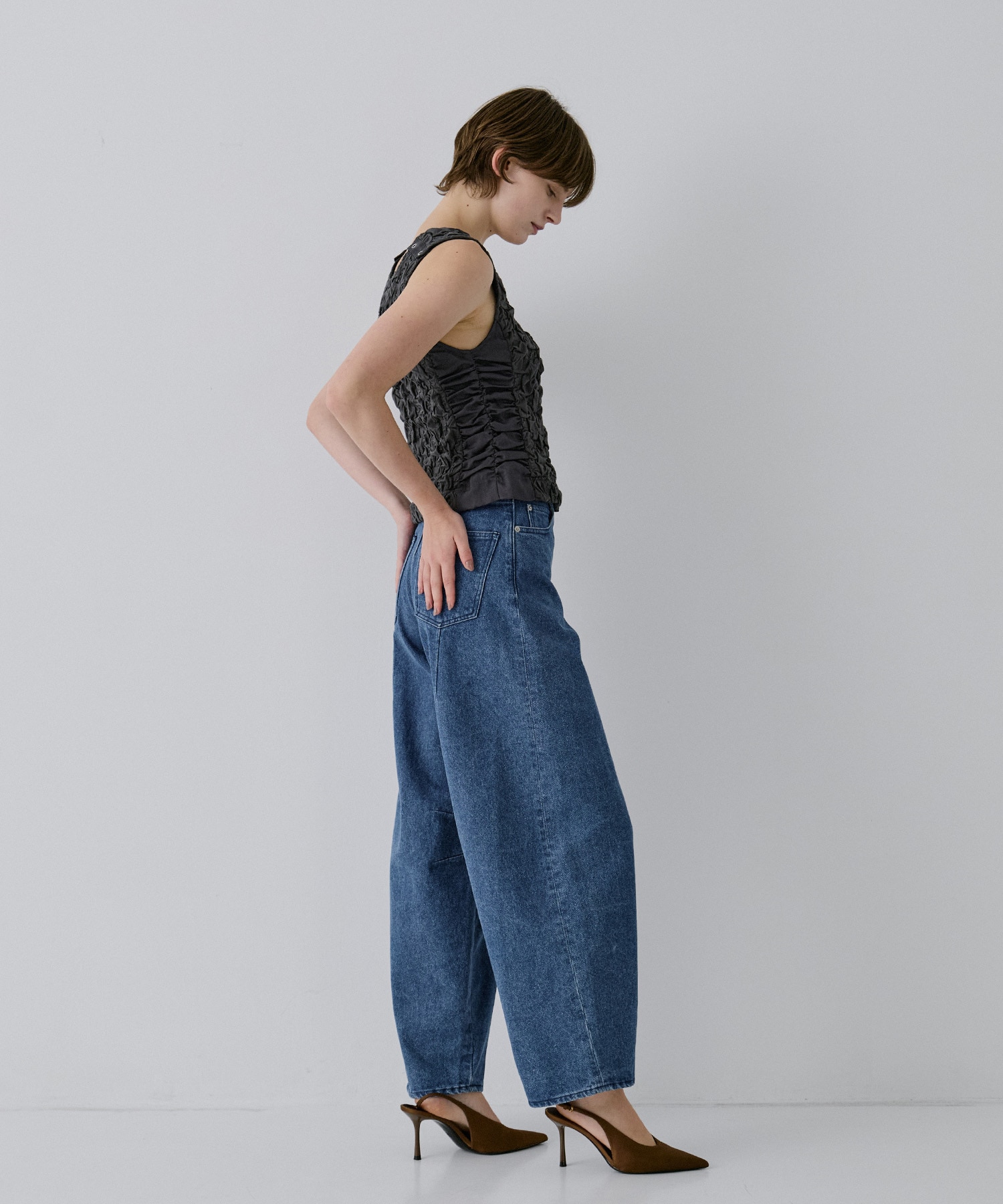 Curve Denim Pants RITAN