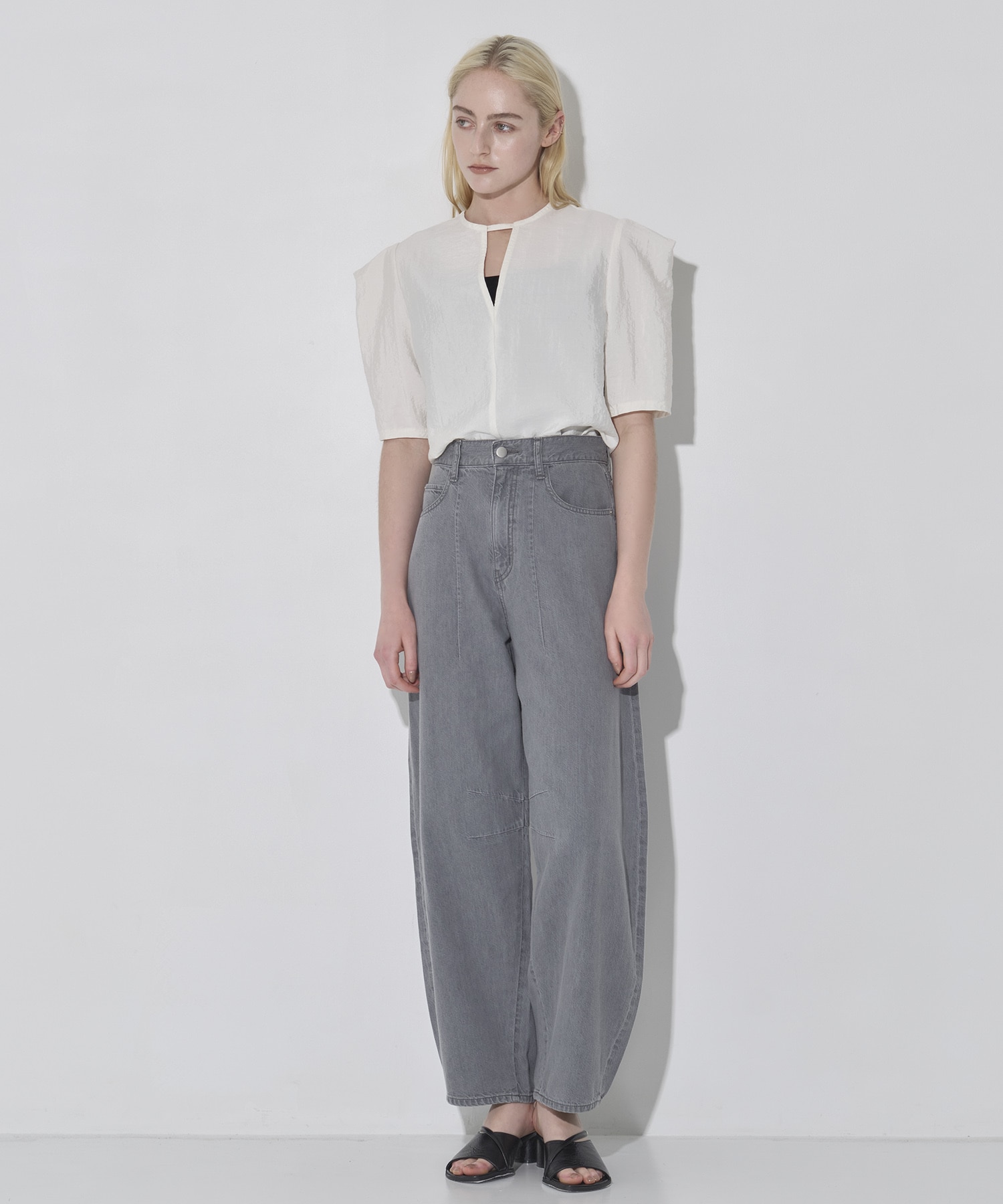2Way Silk Half Blouse RITAN