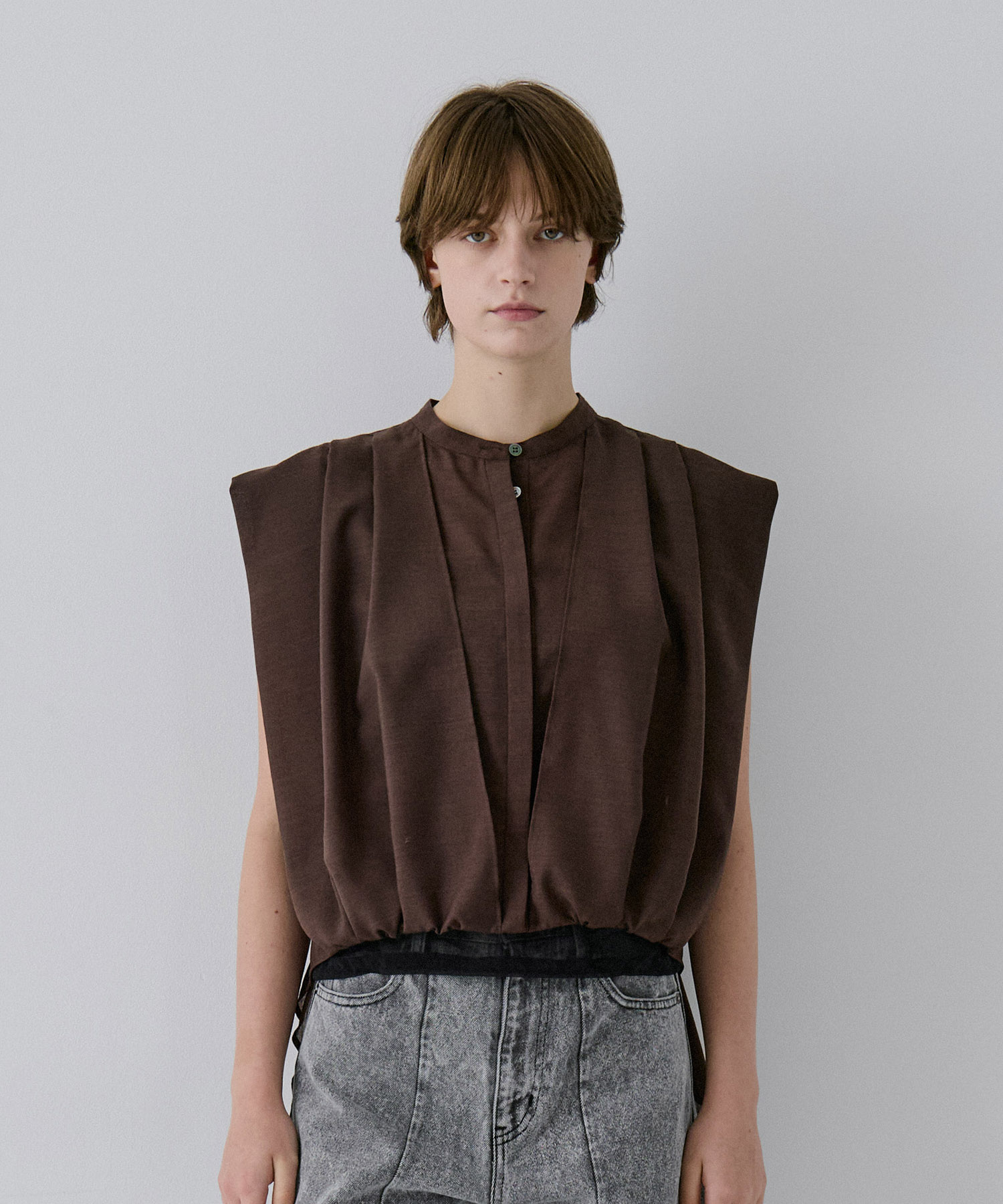 Asym Balloon Shirts RITAN