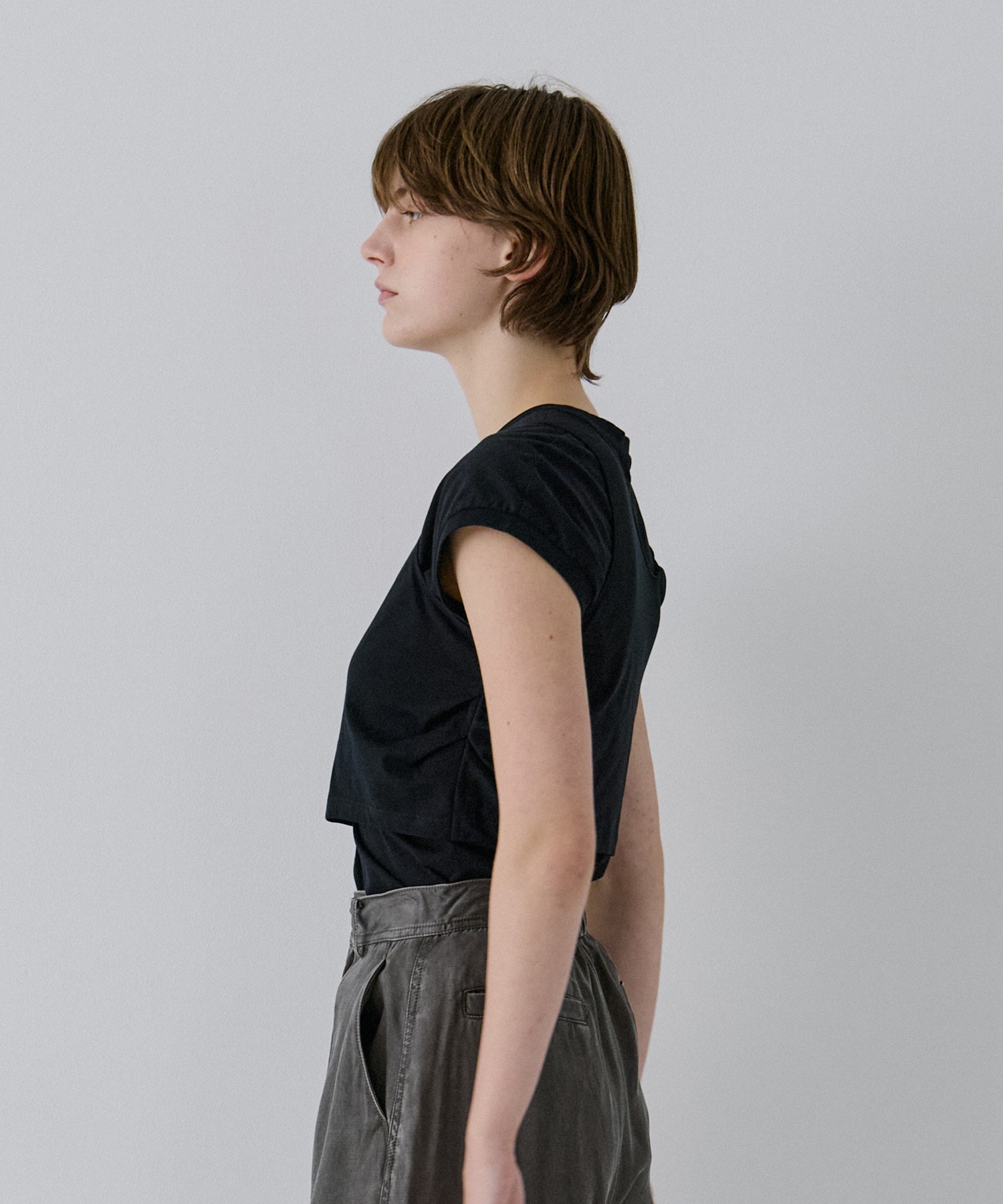 Overlap Spin T-Shirt RITAN