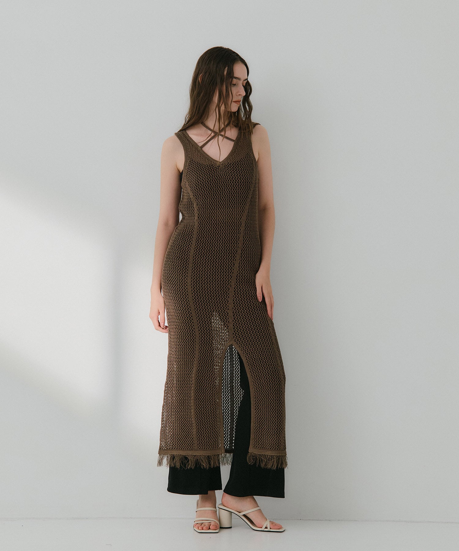 Mesh Knit Onepiece RITAN