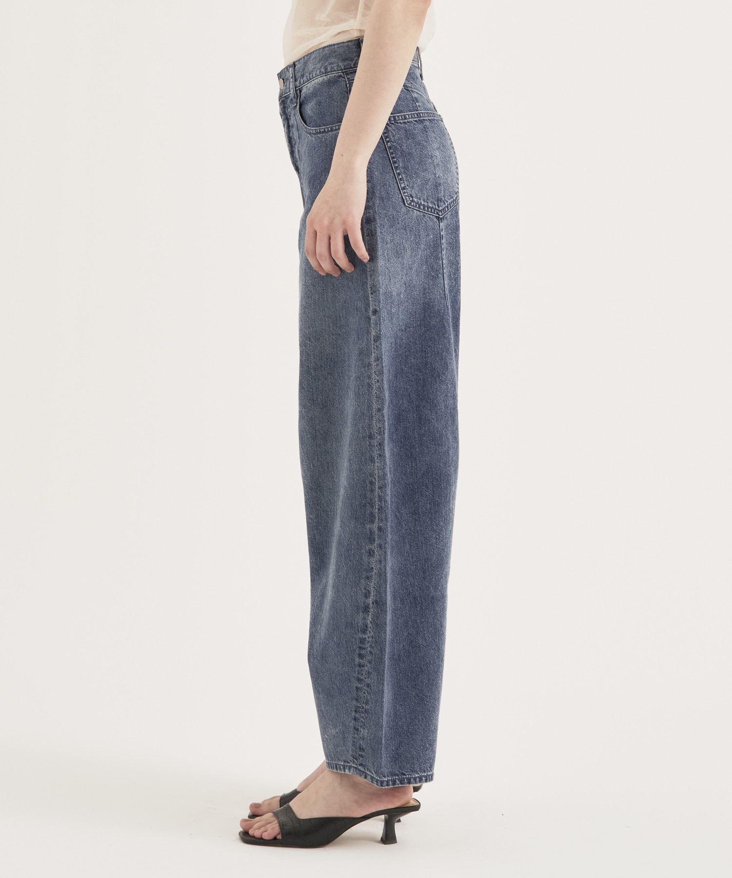 Tencel Curve Denim Pants RITAN