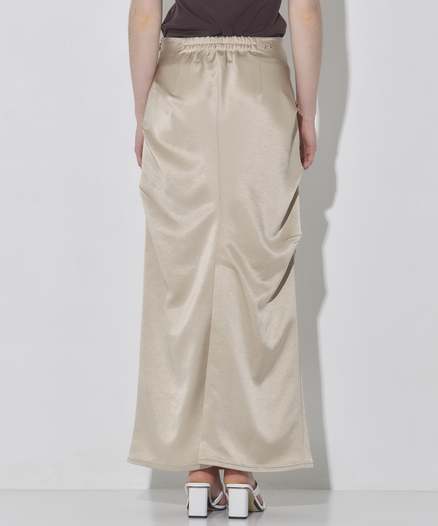 Satin Tack Skirt RITAN