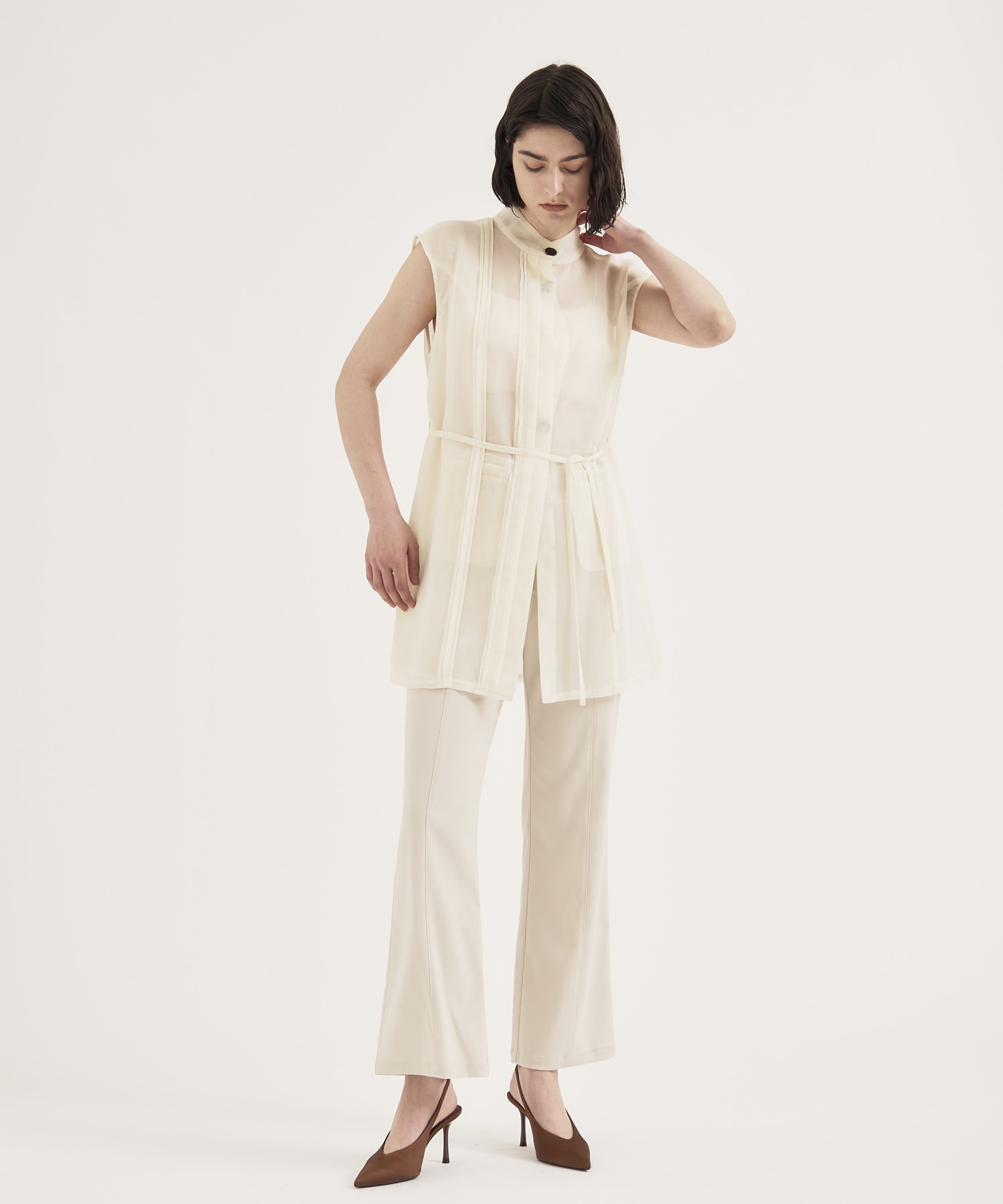 Sheer Vest RITAN