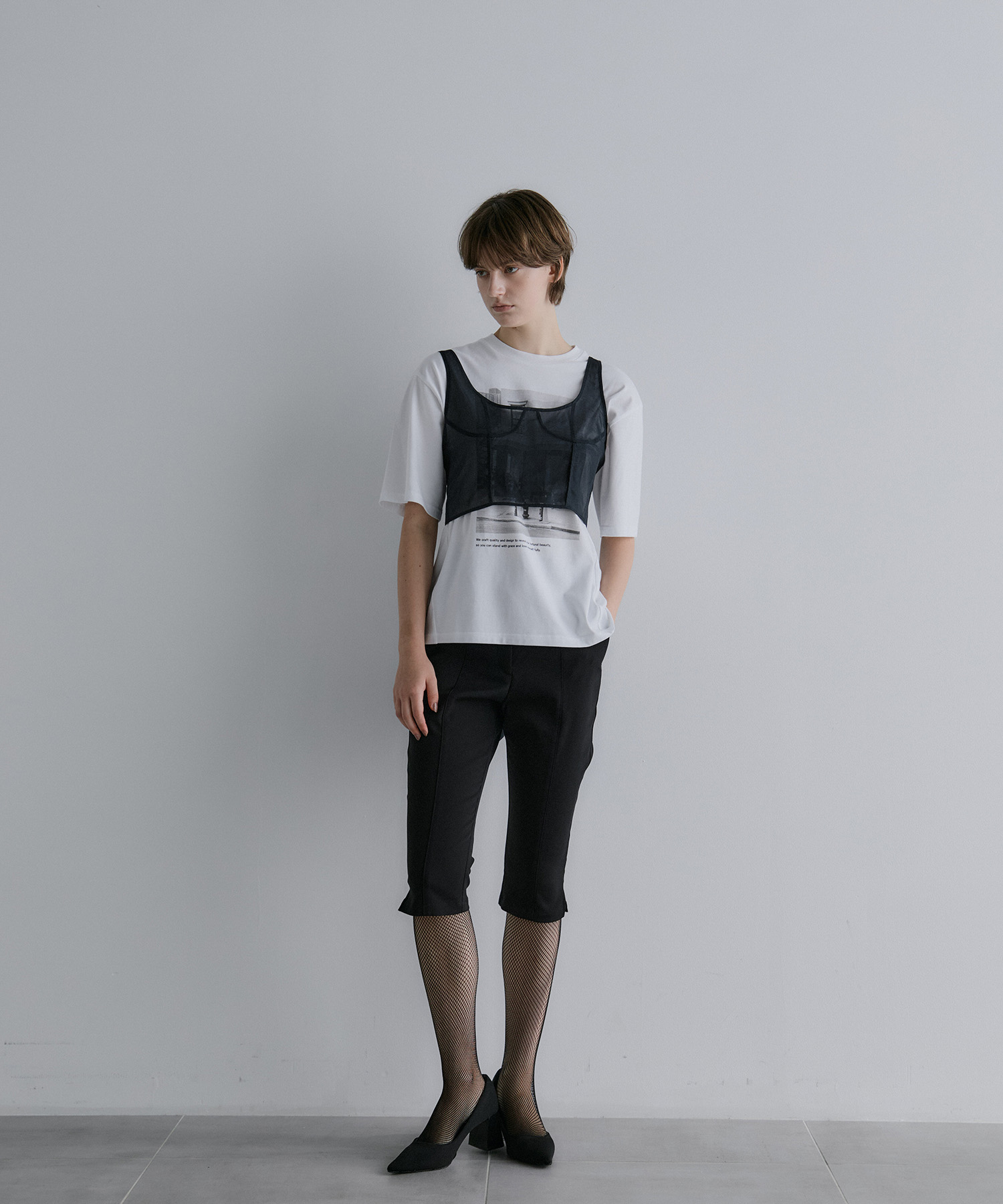 nakes Cotton Organdy Bustier RITAN