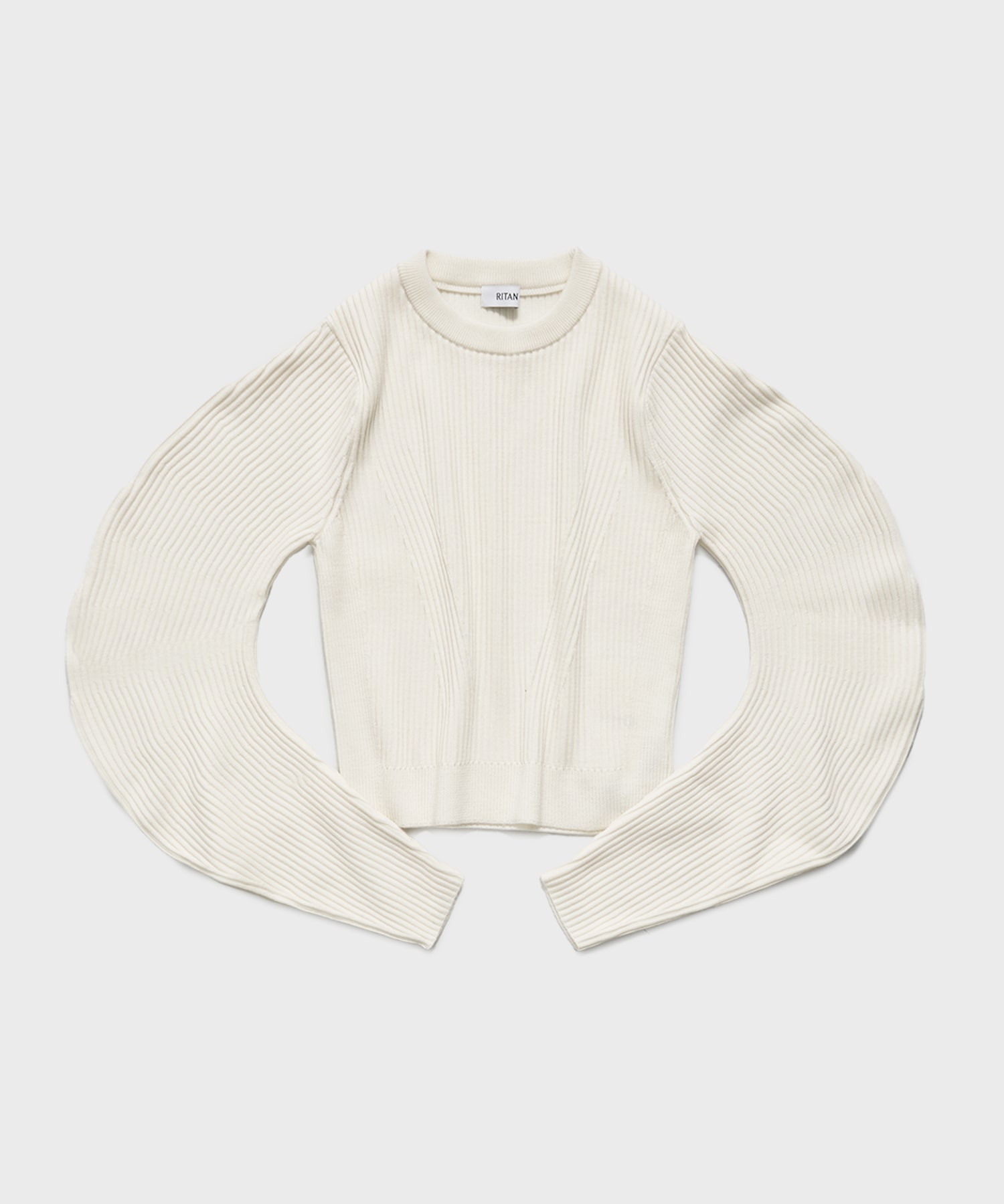 Arch Sleeve Knit Tops RITAN