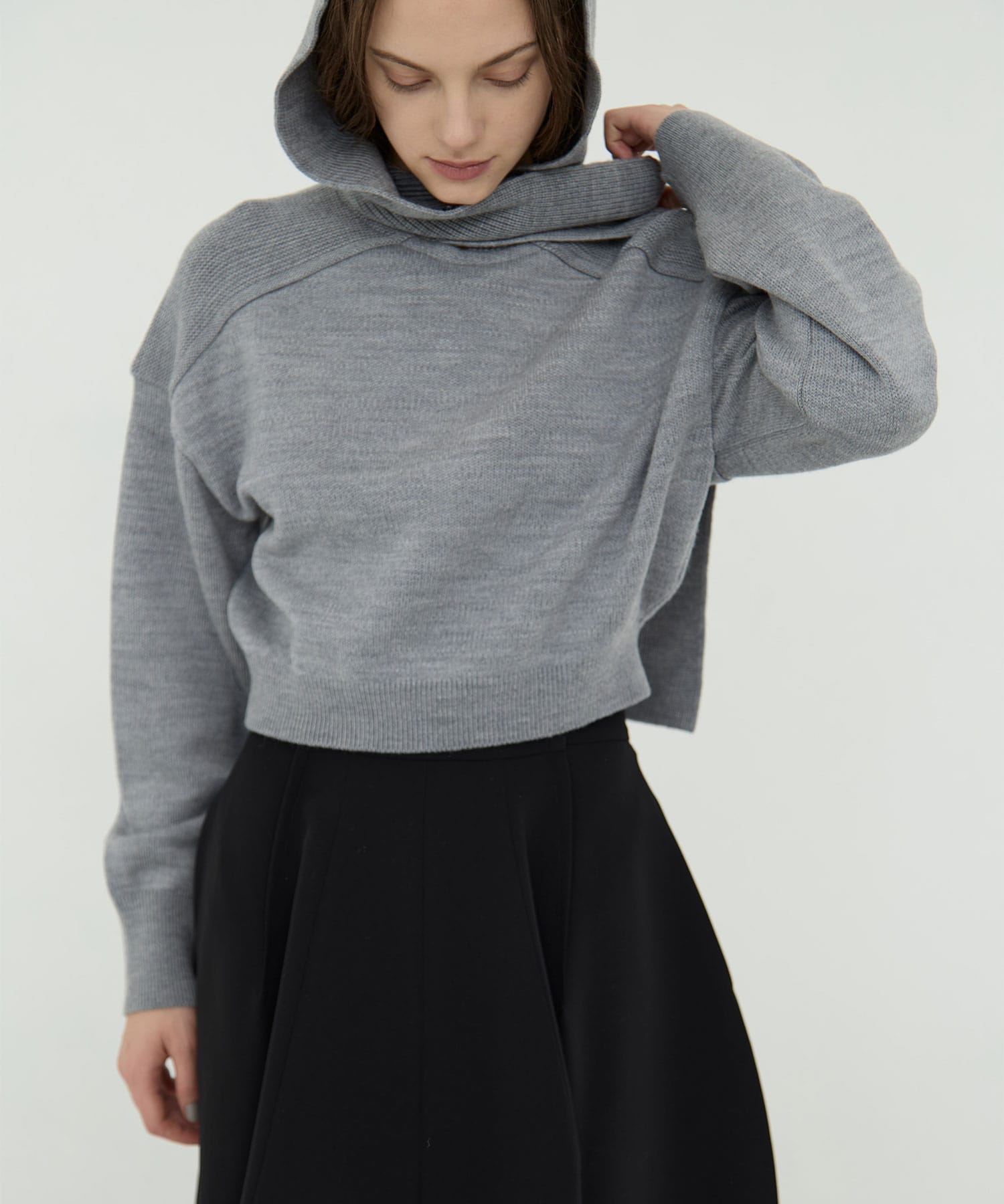 Hoodie Knit Tops RITAN