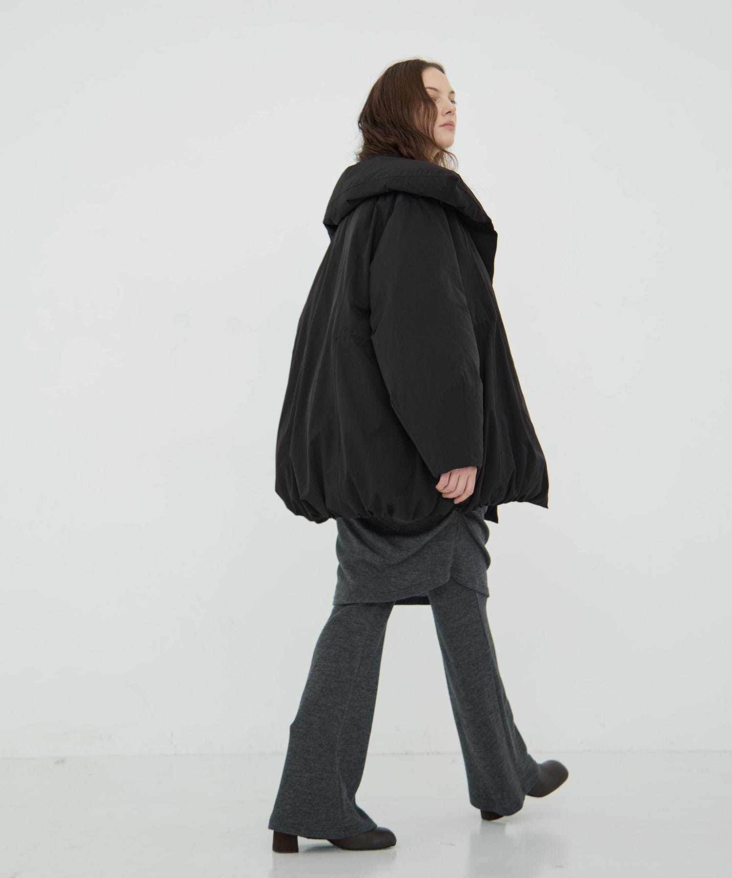 Lapel Down Coat RITAN