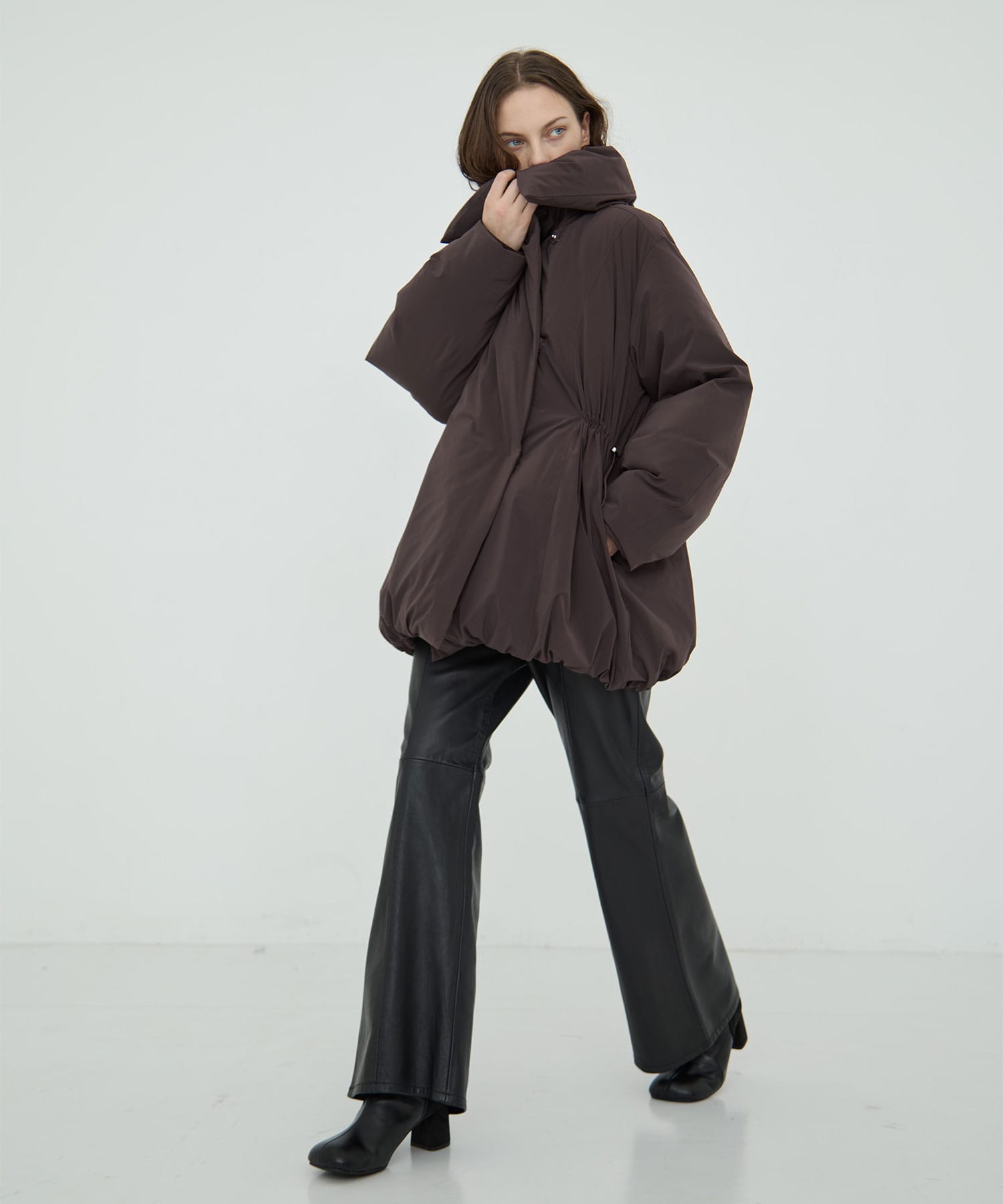 Lapel Down Coat RITAN