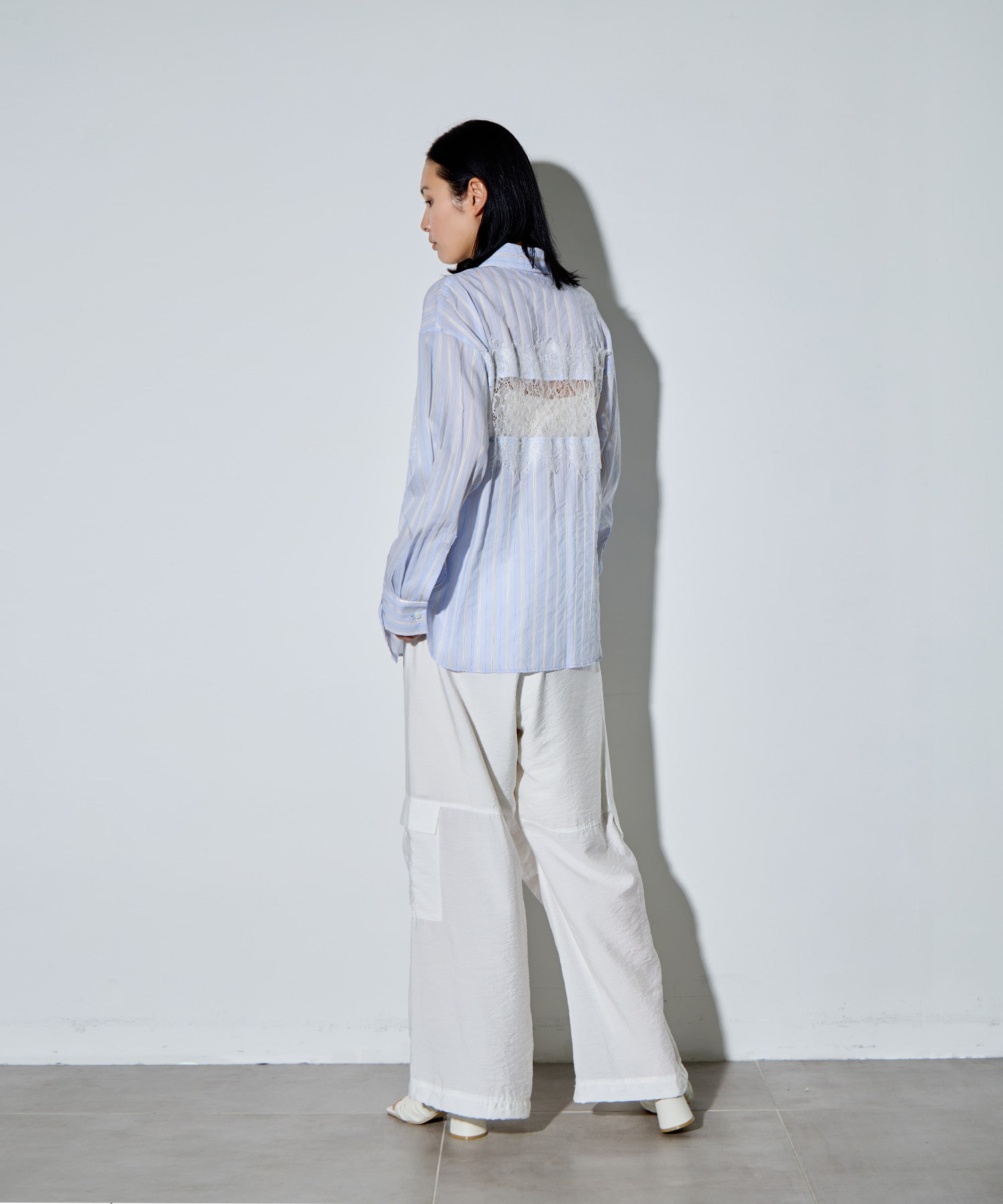 Noble Lace Combi  Shirt RITAN
