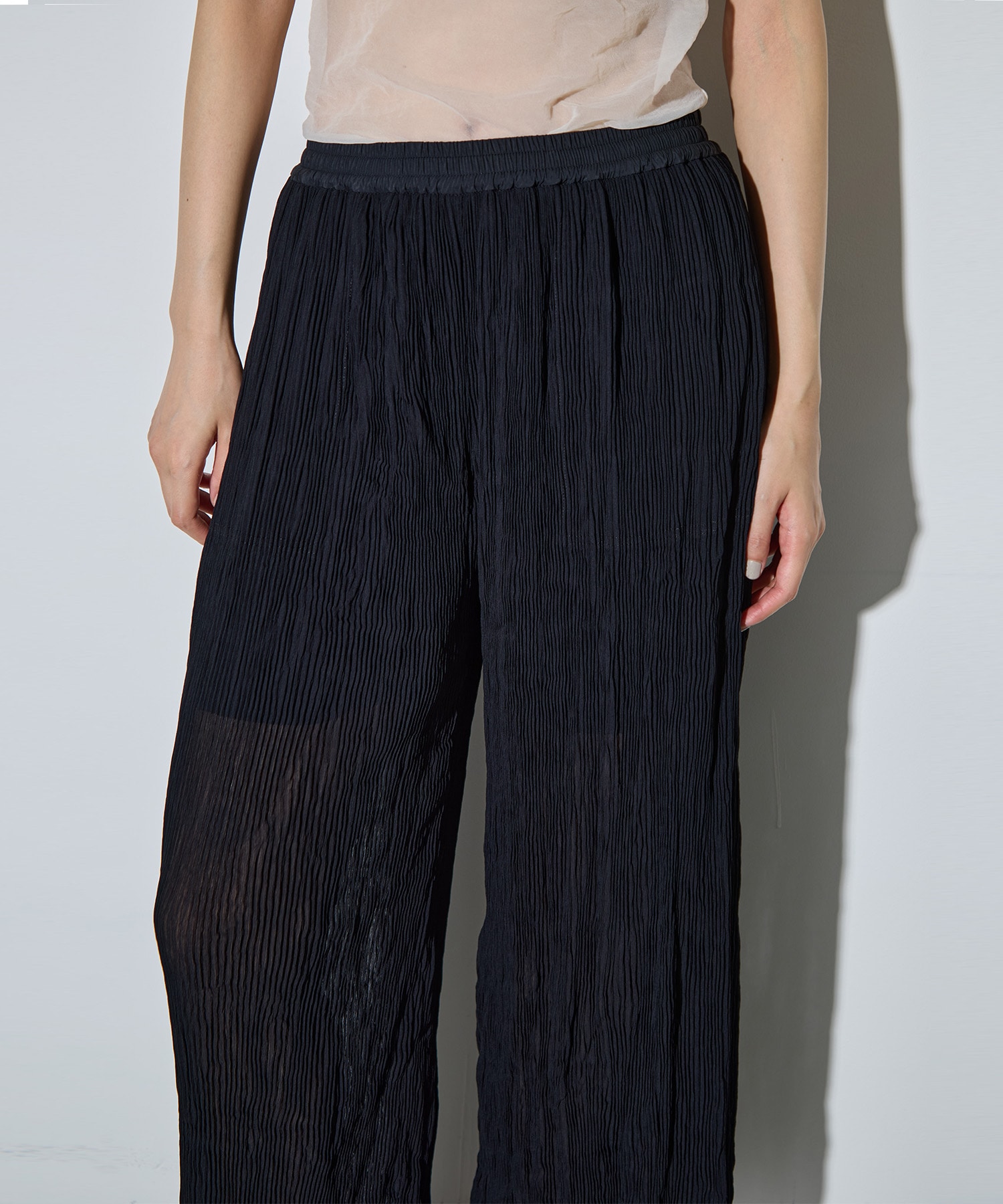 Airy Micro Pleats Pants RITAN