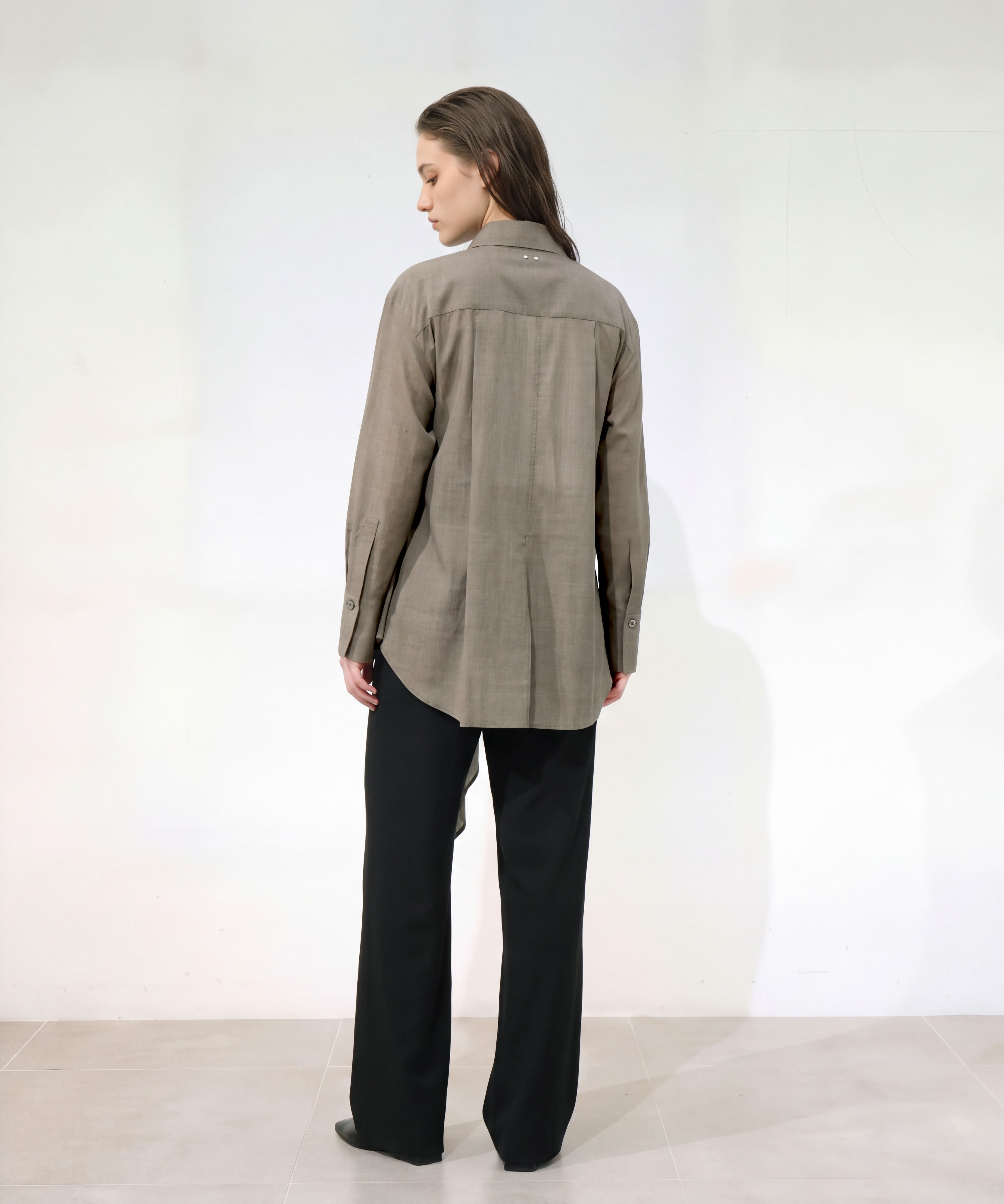 Waist-Tie Arrange Shirts RITAN