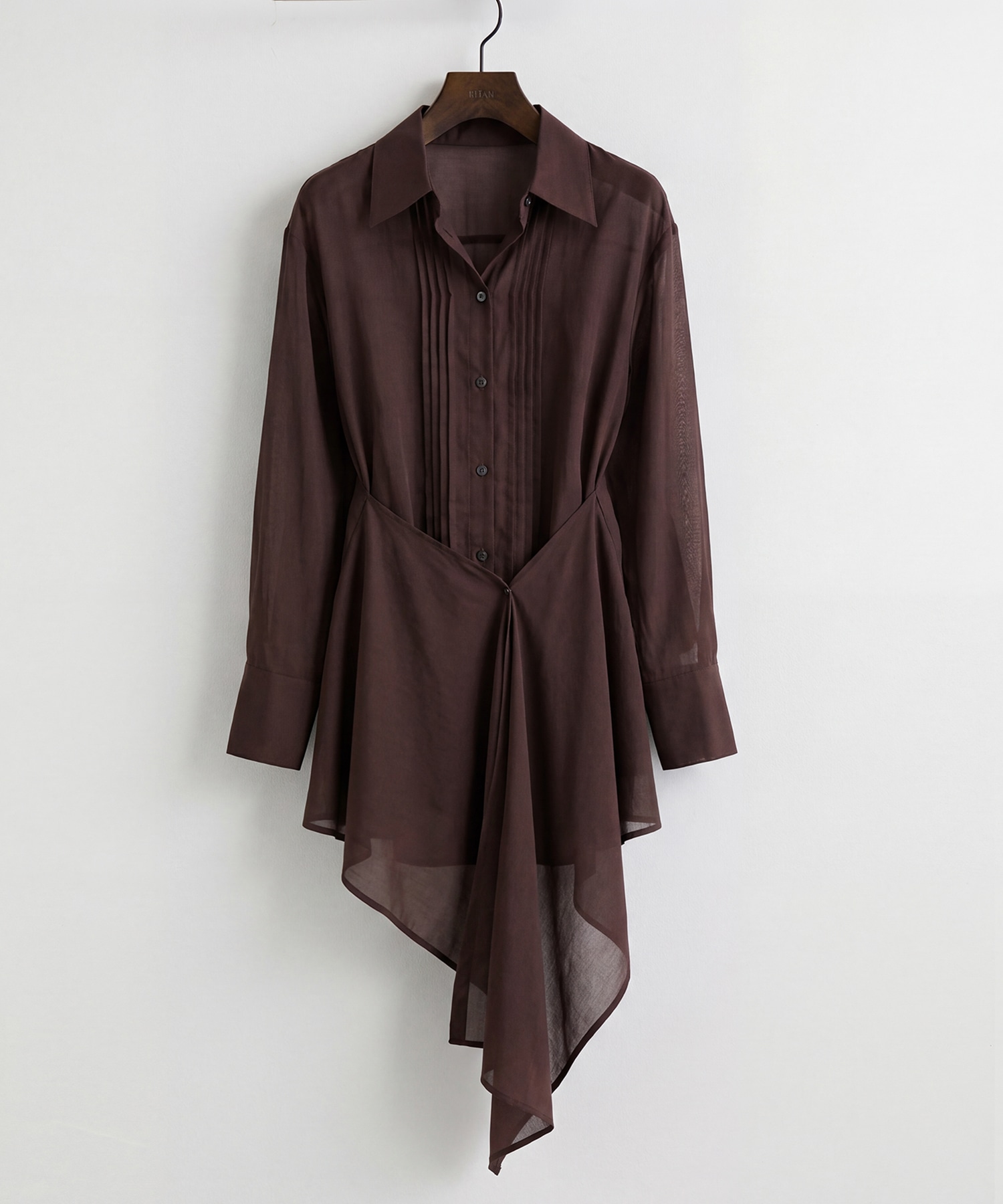 Waist-Tie Arrange Shirts RITAN