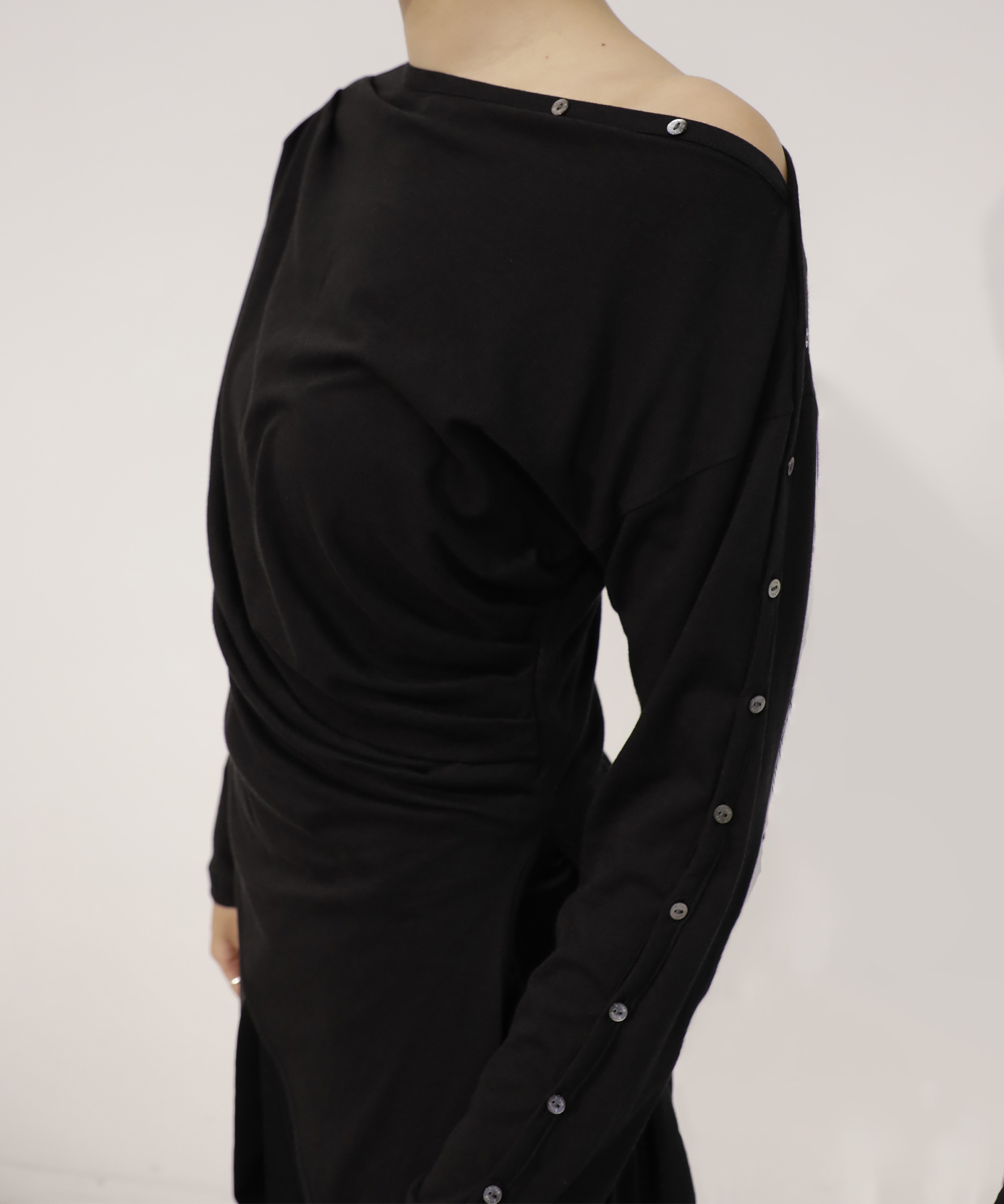 Cotton Cashmere Long Tee RITAN
