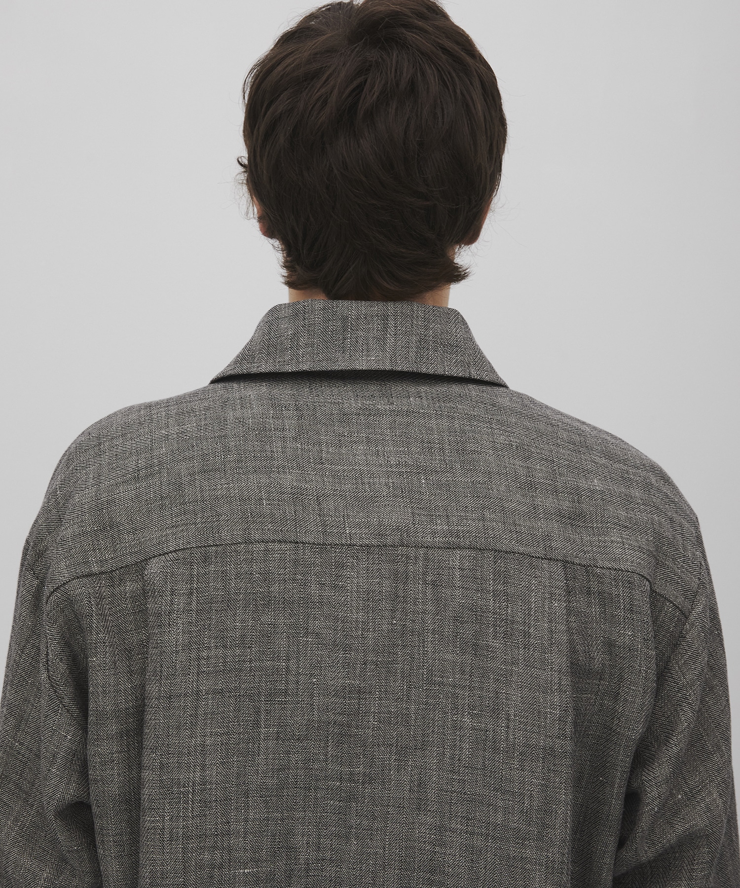 Hemp linen オーバーシャツ CITY TOKYO
