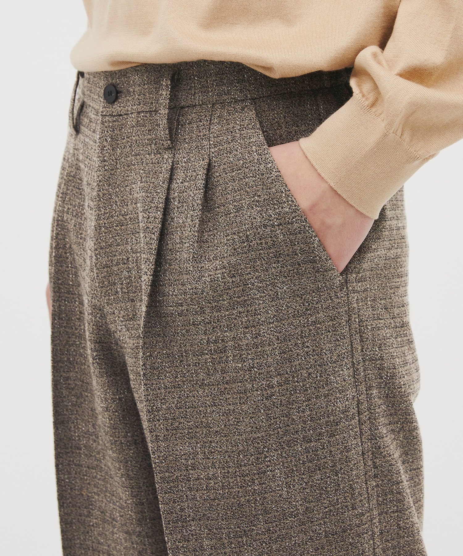 Giolica tweed トラウザーズ CITY TOKYO