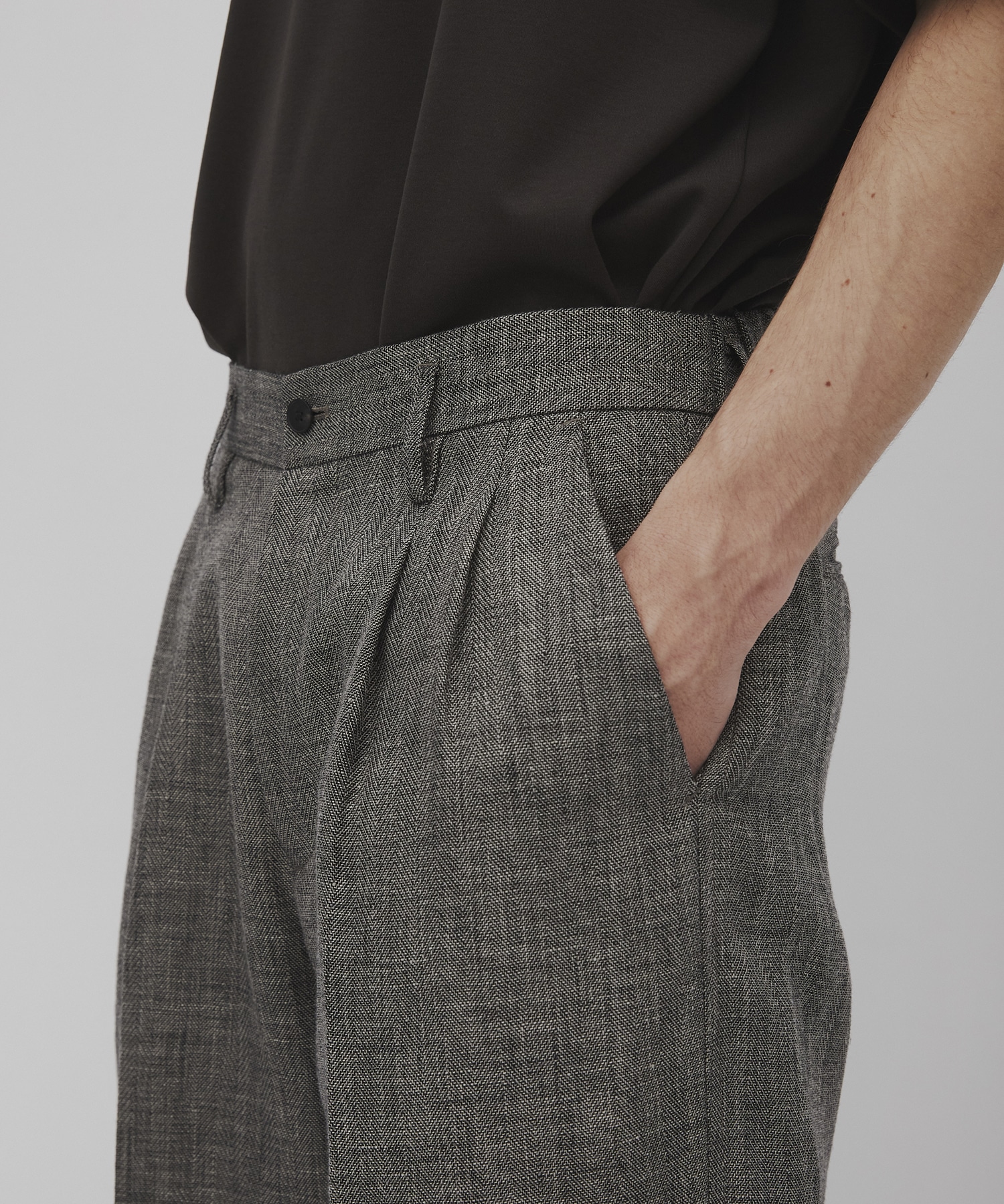 Hemp linen トラウザーズ CITY TOKYO