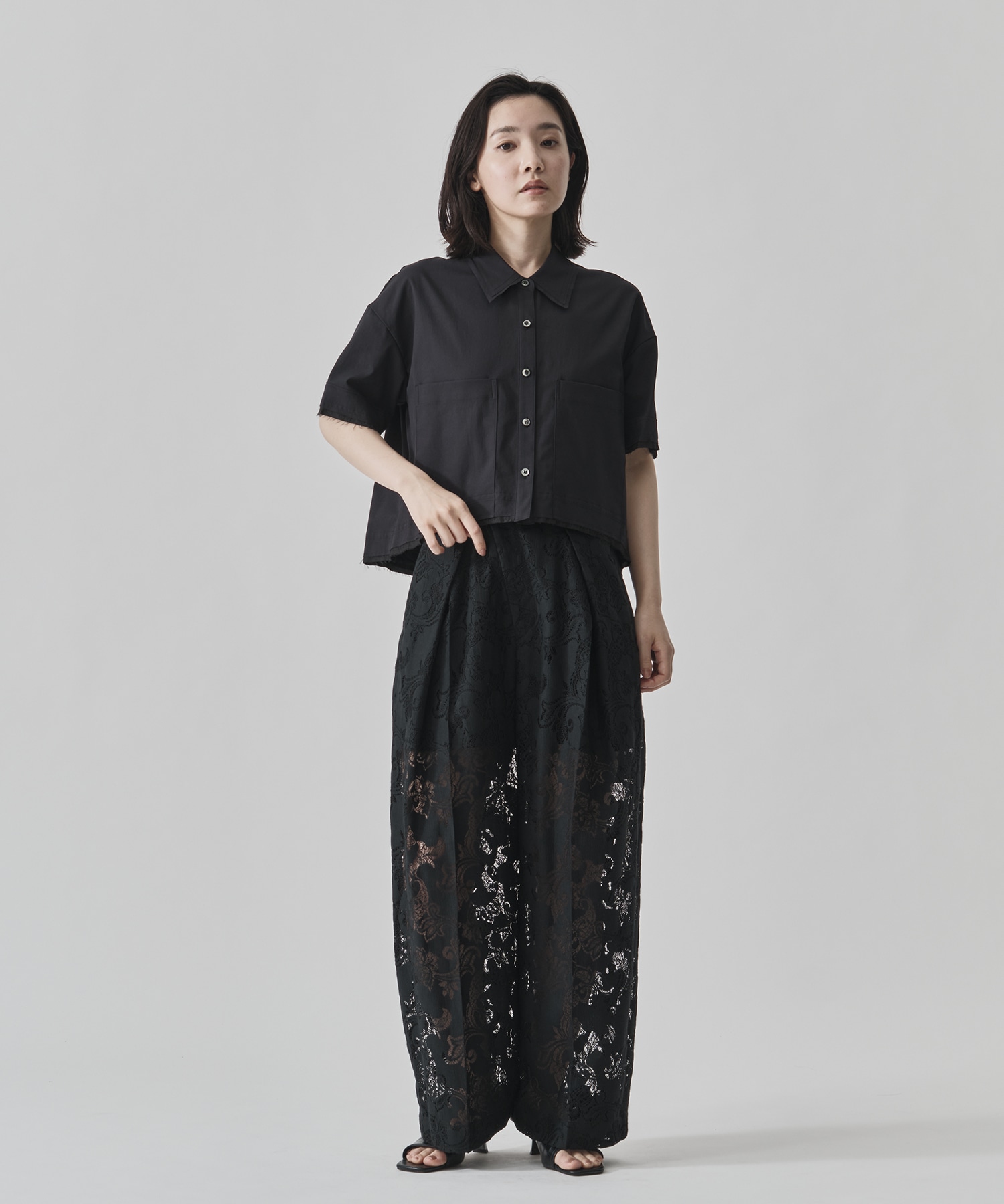 Double Pocket Short Shirt CITY TOKYO
