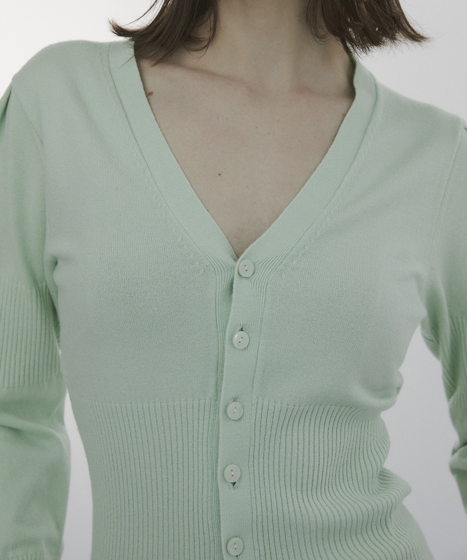 Wave Sleeve Cardigan CITY TOKYO