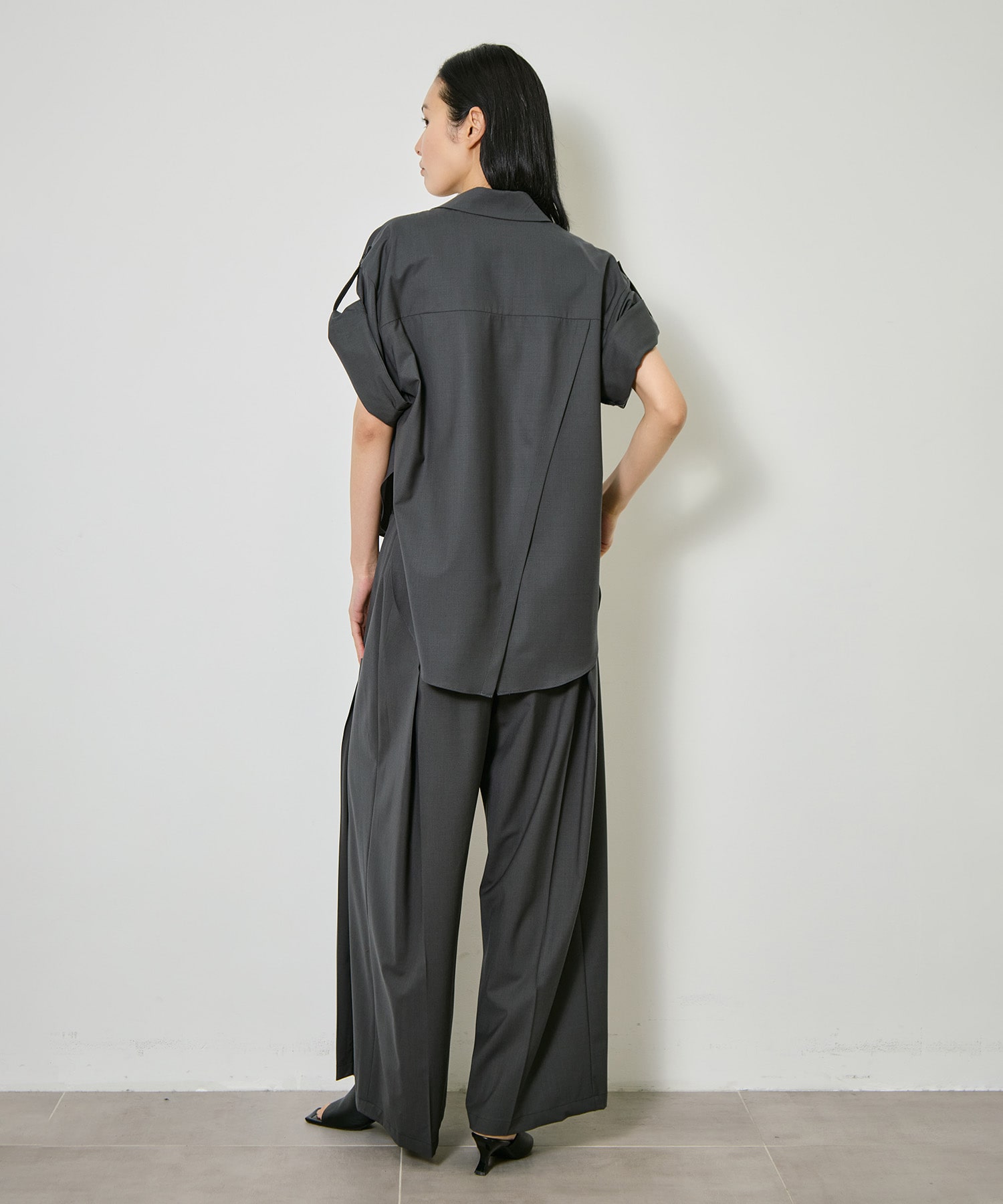 Super120 Tropical Shirt CITY TOKYO
