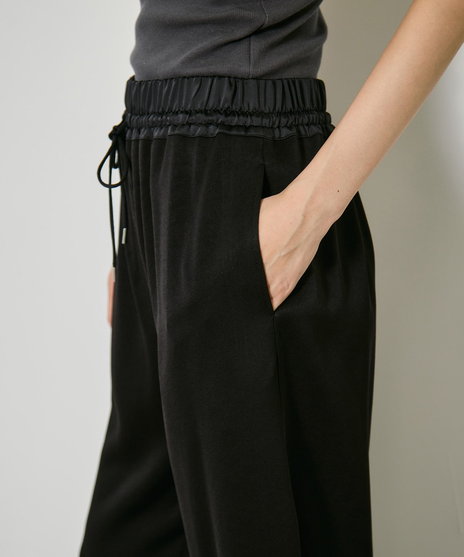 Satin Relax Pants CITY TOKYO