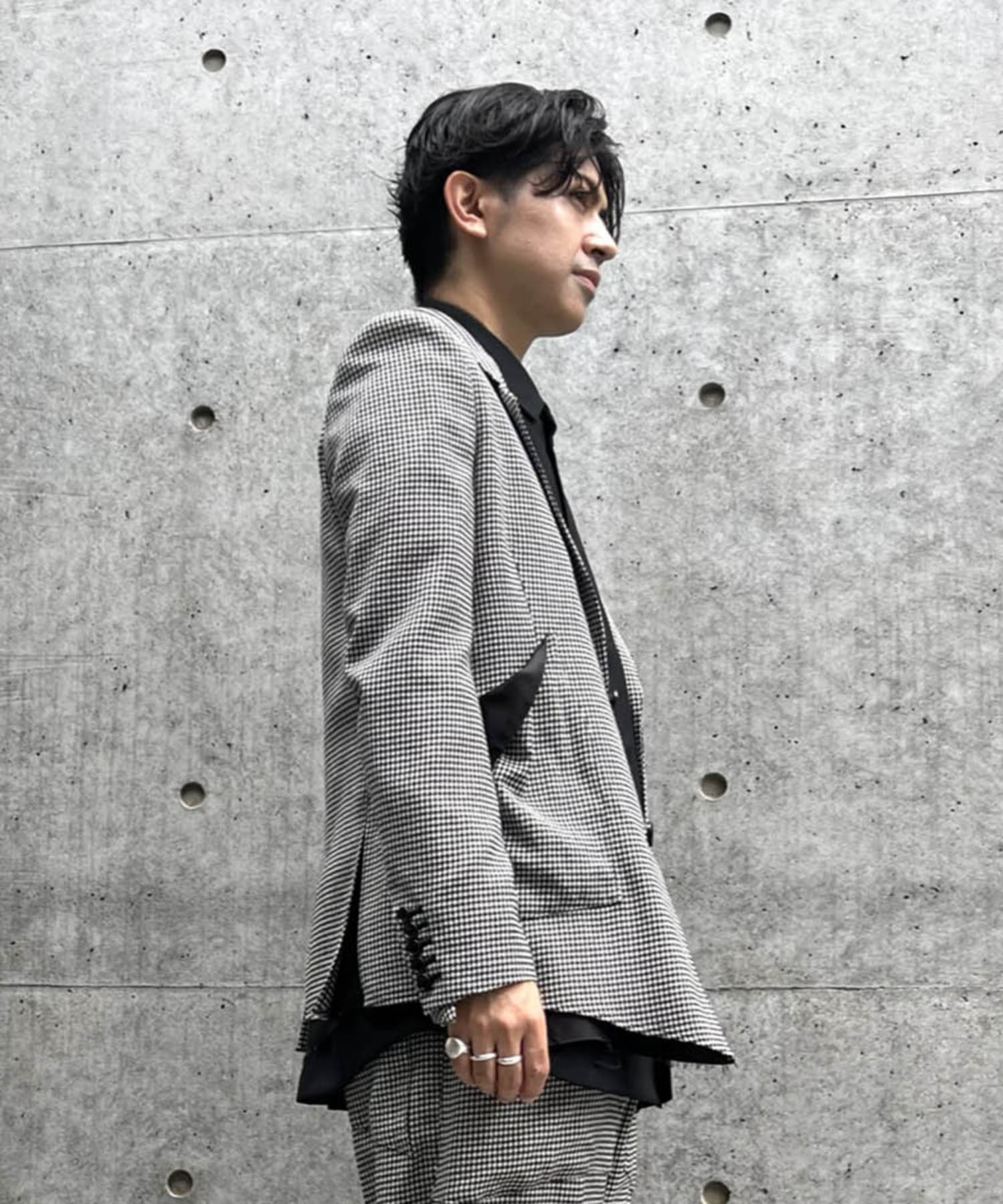 2 button slit jacket(S BLACK): sulvam: MEN｜THE TOKYO ONLINE STORE