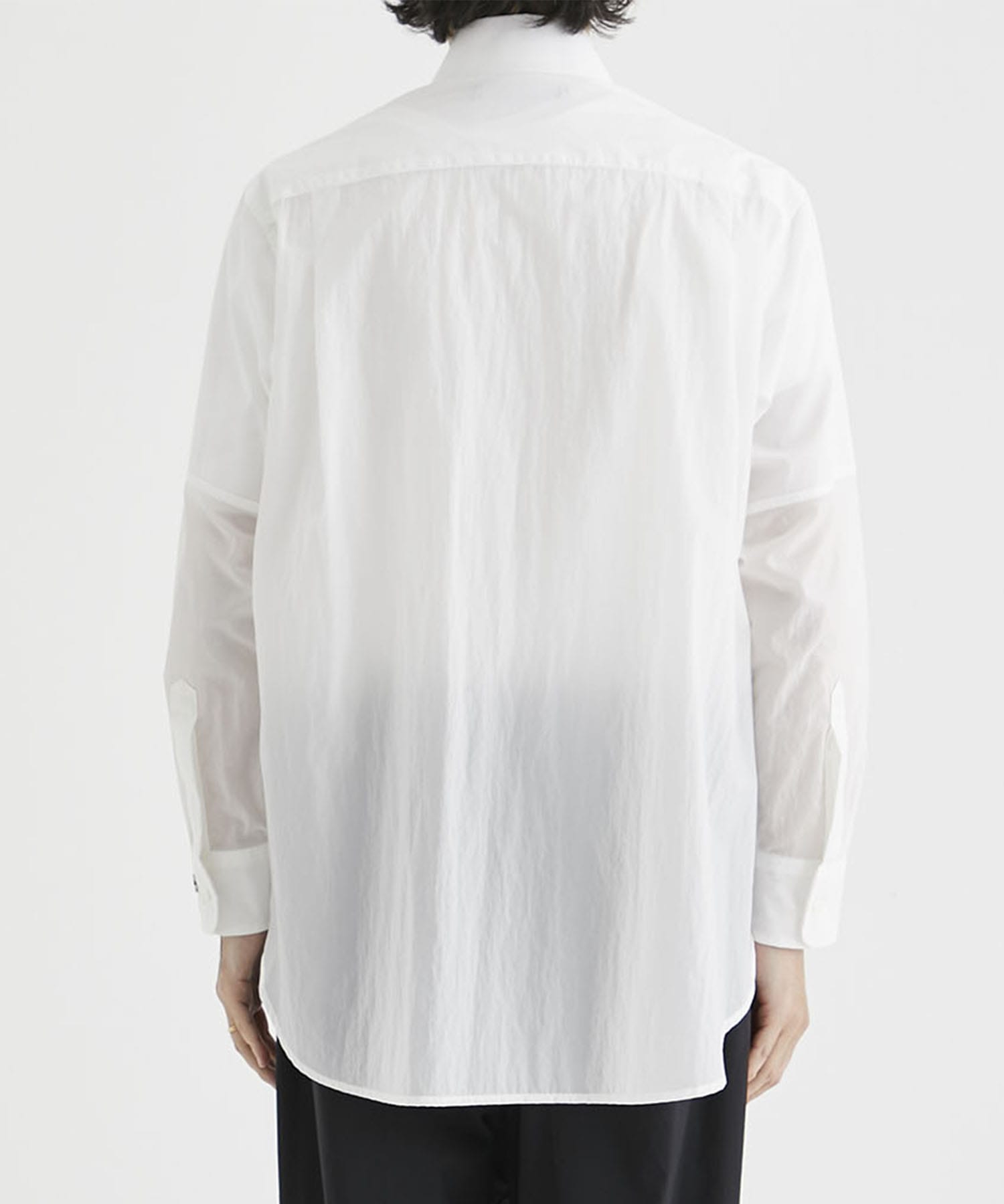 Sports Mixed Shirt (MID)(1 WHITE): th products: MEN｜THE TOKYO