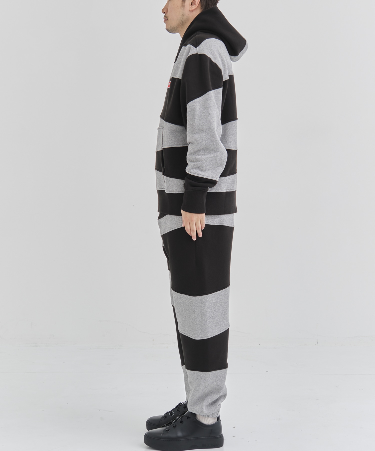 OVERSIZE DAZZLE STRIPE HOODIE | KENZO