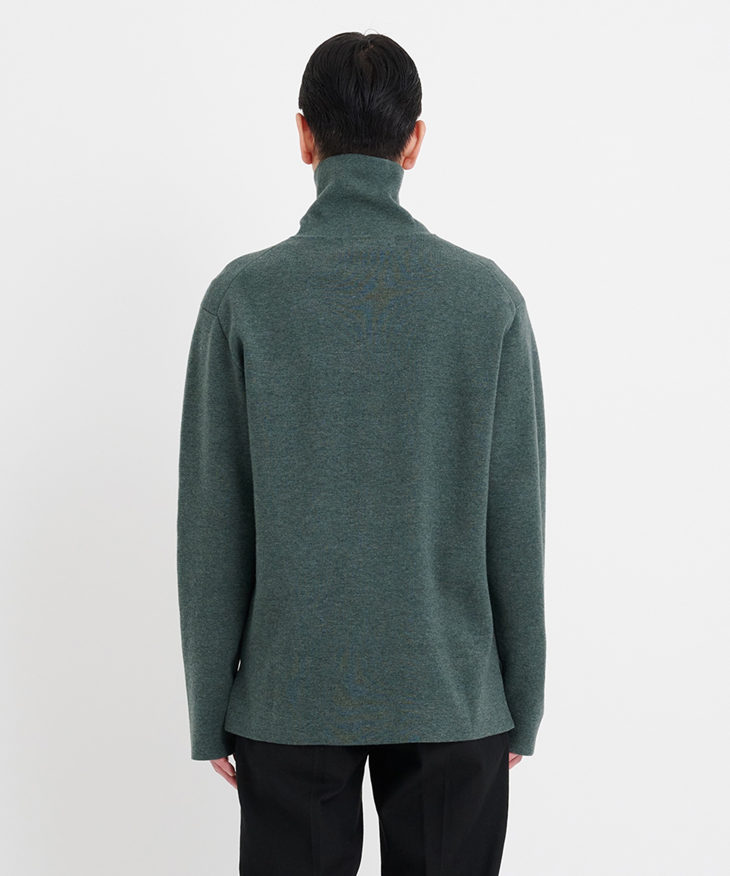 Big Collar Half Zip Sweater THE TOKYO