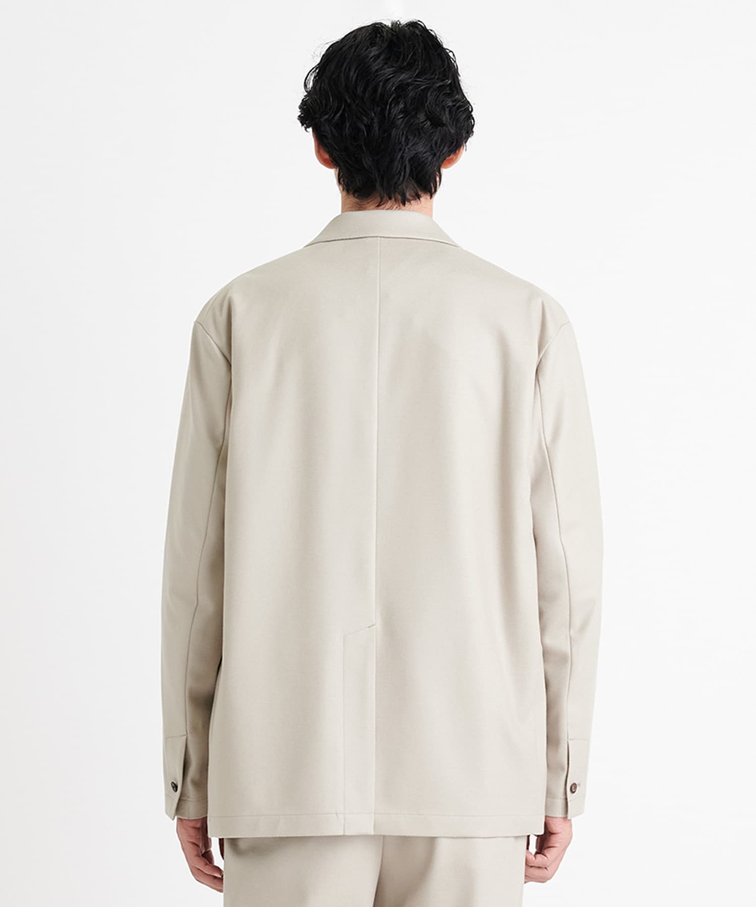 Flanne Lana Cashmere Touch Box Jacket THE TOKYO