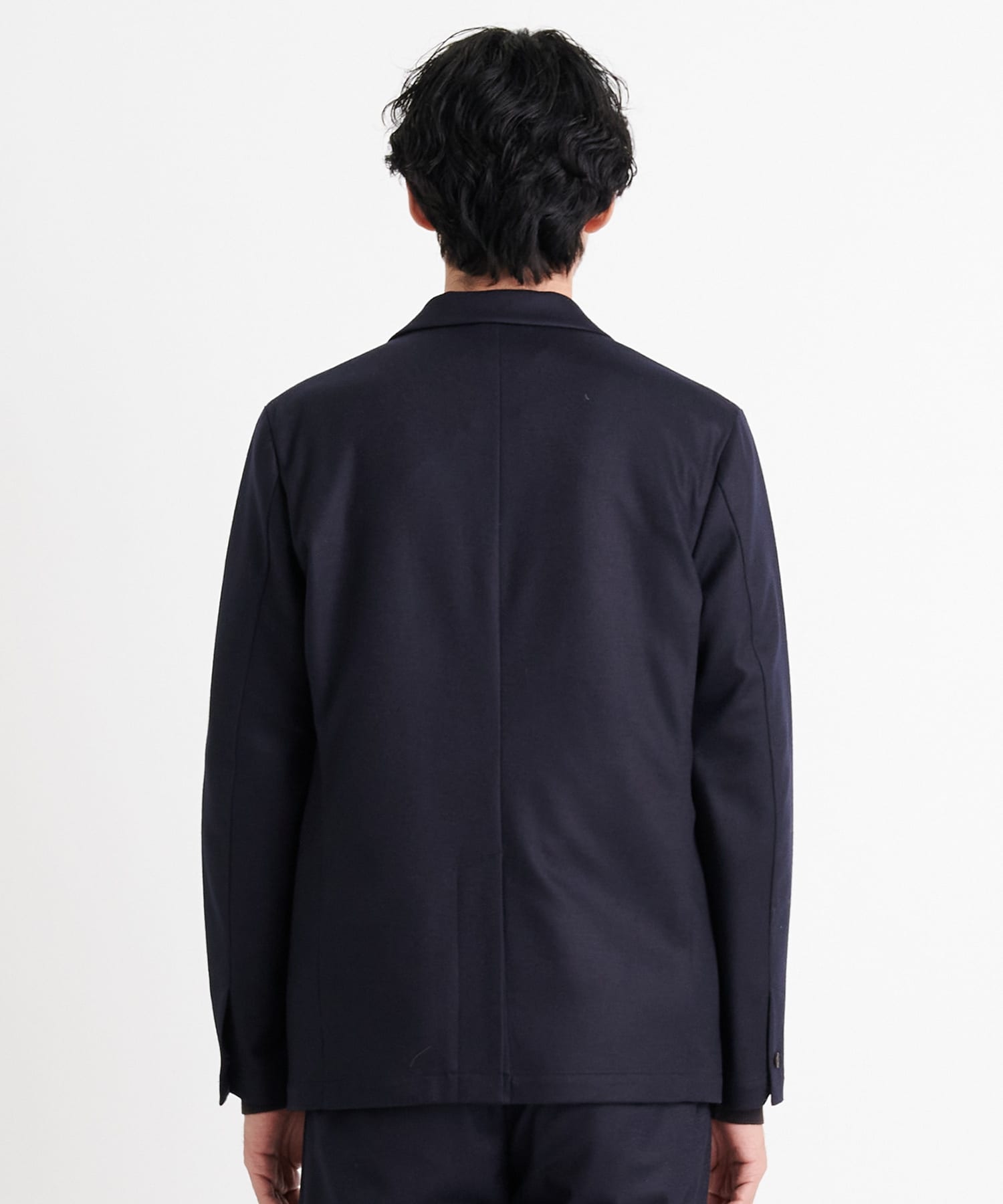 Flanne Lana Cashmere Touch Shape Jacket THE TOKYO
