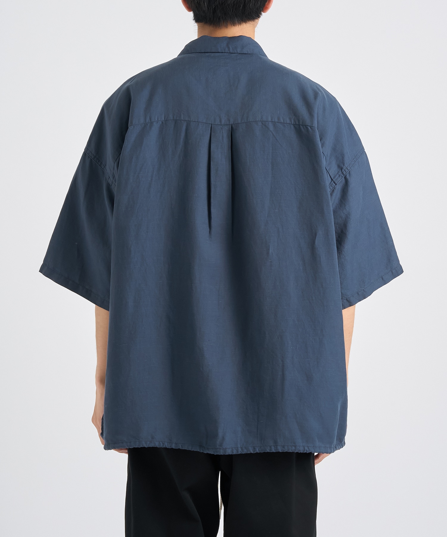 Open Collar S/S Shirt nanamica